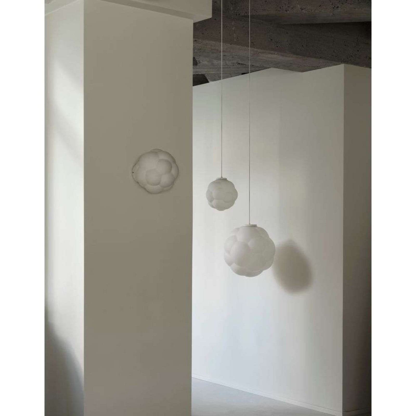 Bubba Taklampe Ø42 White - Normann Copenhagen - Stue - Glass
