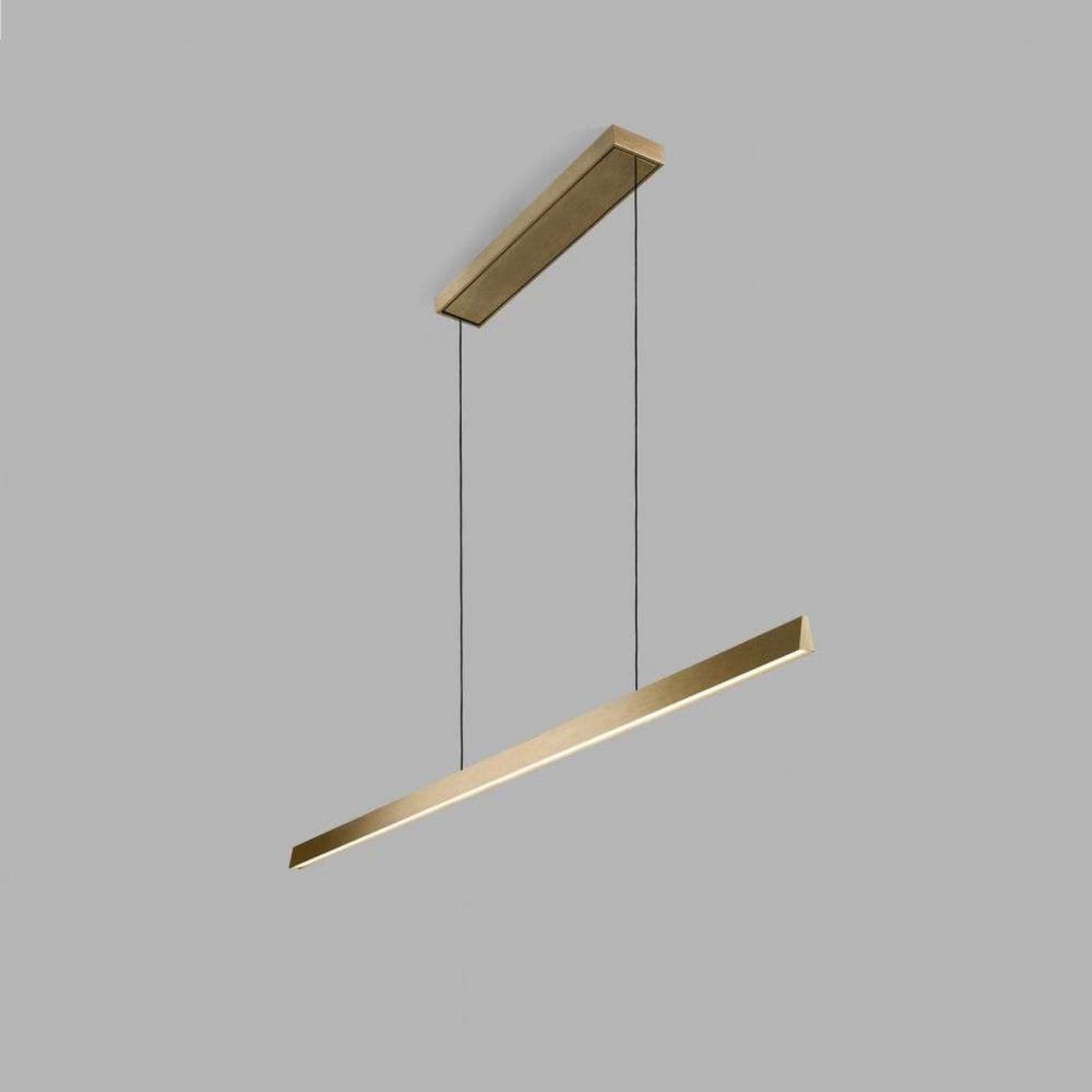 Edge Linear S1500 Pendel Brass - LIGHT-POINT - Spisestue - Aluminium