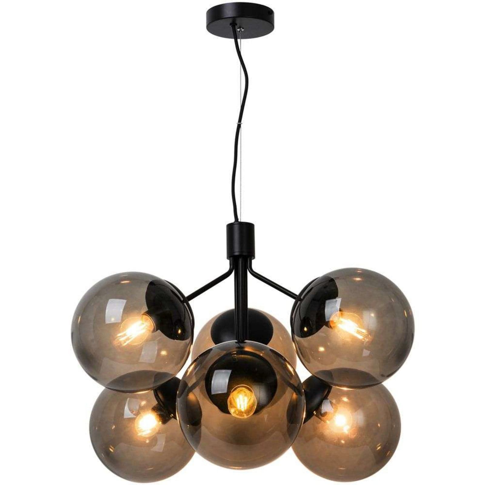 Ivona 6 Pendel Black - Nordlux - Spisestue - Metall