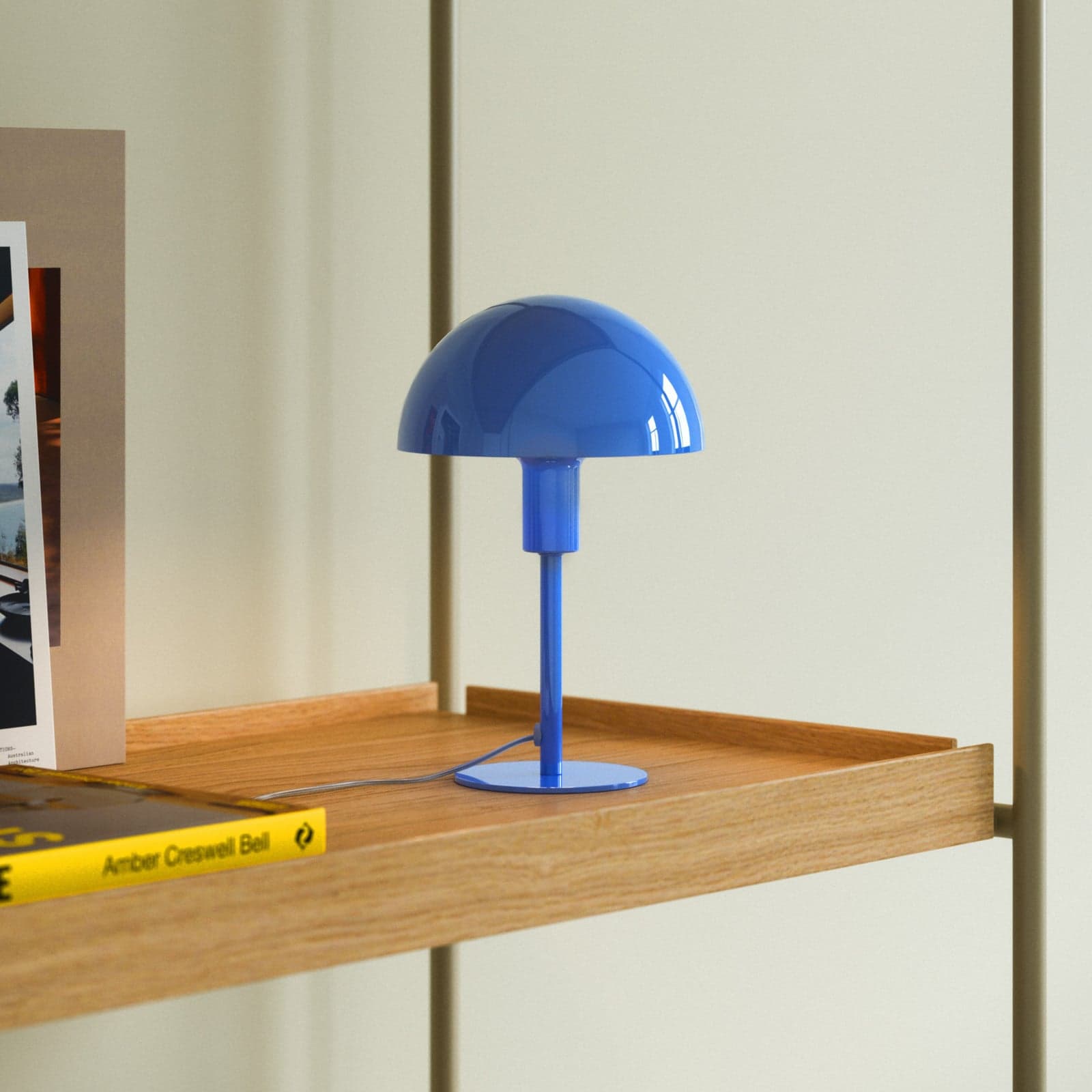 Ellen Mini bordlampe Blue - Nordlux - Stue - Skandinavisk - Metall - Med skjerm