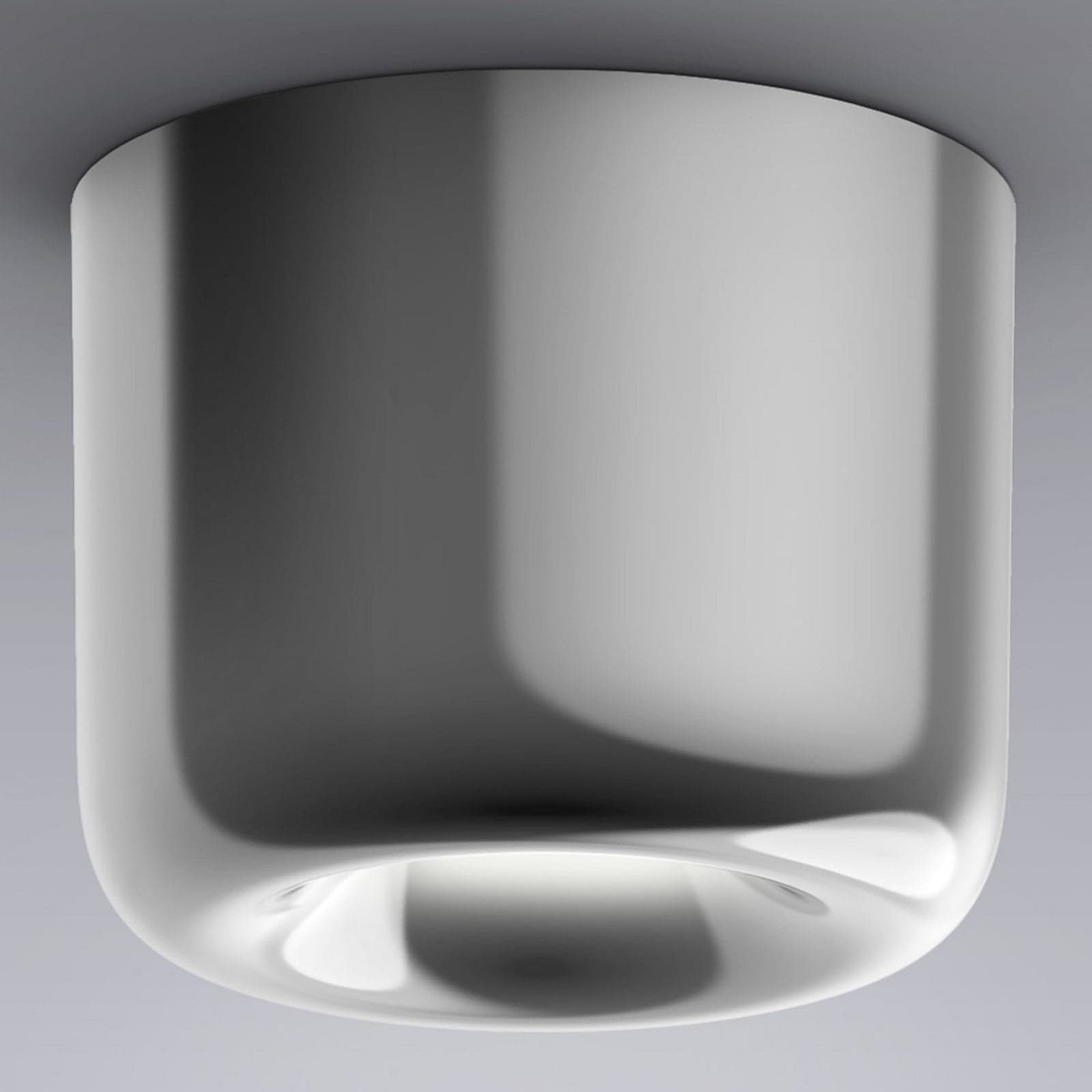 Cavity LED Taklampe L Aluminium - Serien Lighting Cavity Ceiling L - Stue - Design - Metall - Rund