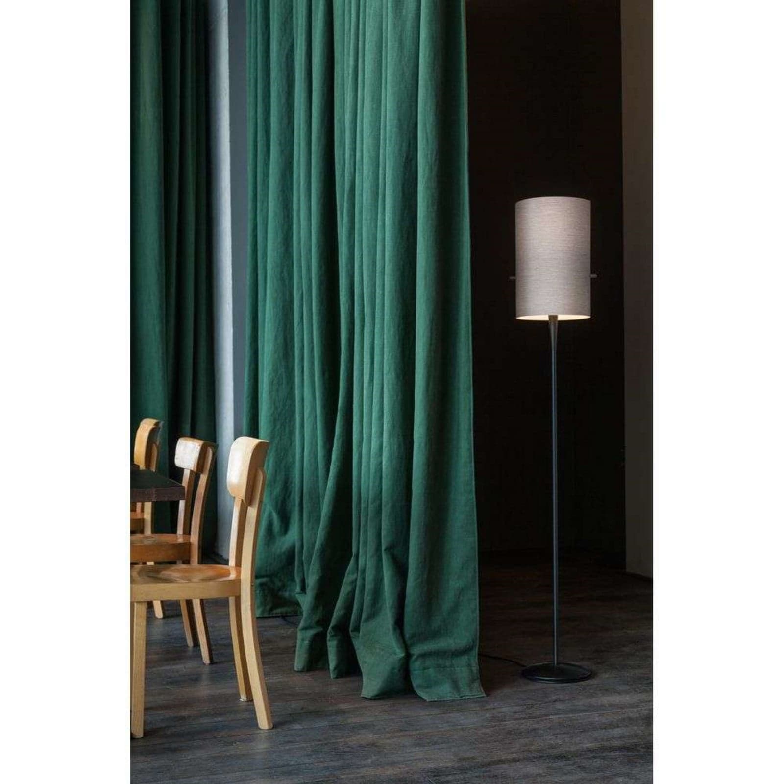 Club Gulvlampe L Brushed/Melange Grey - Serien Lighting - Stue - Metall