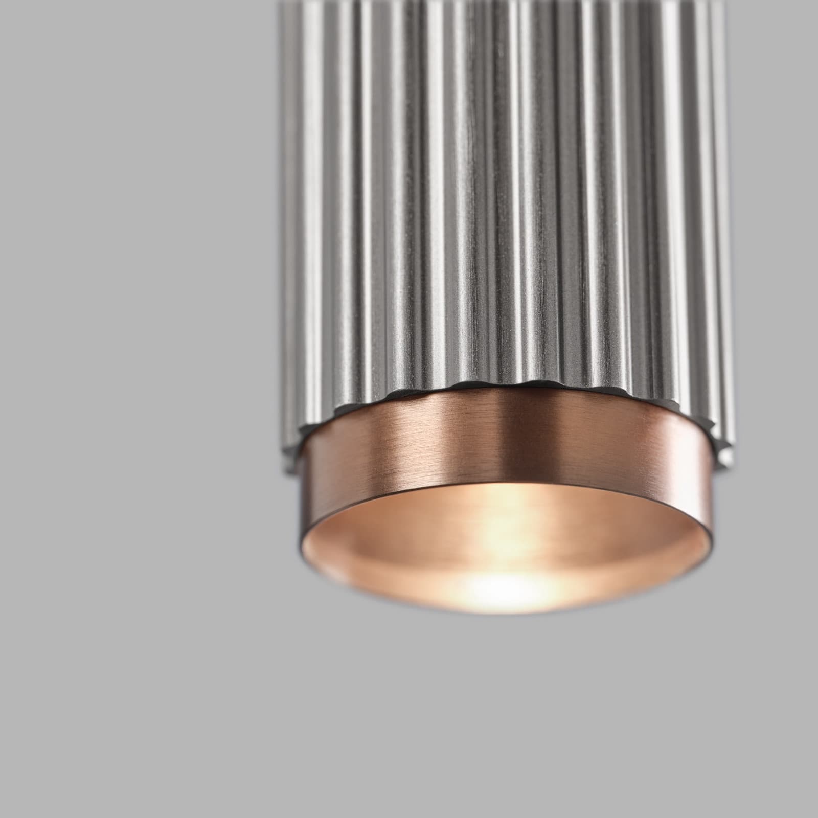 Velvet S2 Switch LED-hengelampe, titan – LIGHT-POINT Velvet S2 Switch Tune - Stue - Moderne - Aluminium - Med en lyskilde