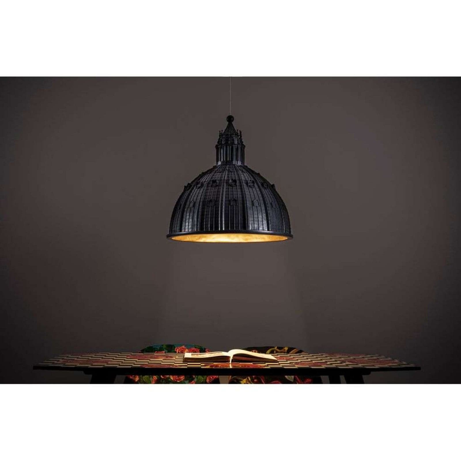Cupolone Quarantacincinque Pendel Ø45 Grey - Seletti - Stue - Plast