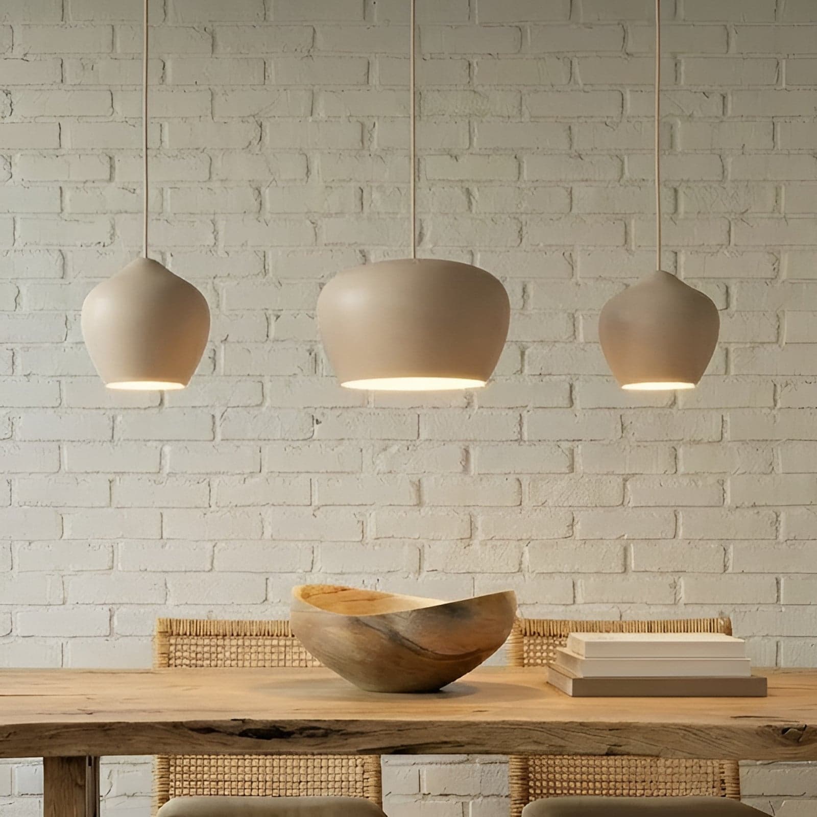 Malisa Pendel Beige - Lucande - Stue - Skandinavisk - Metall - Med flere lyskilder
