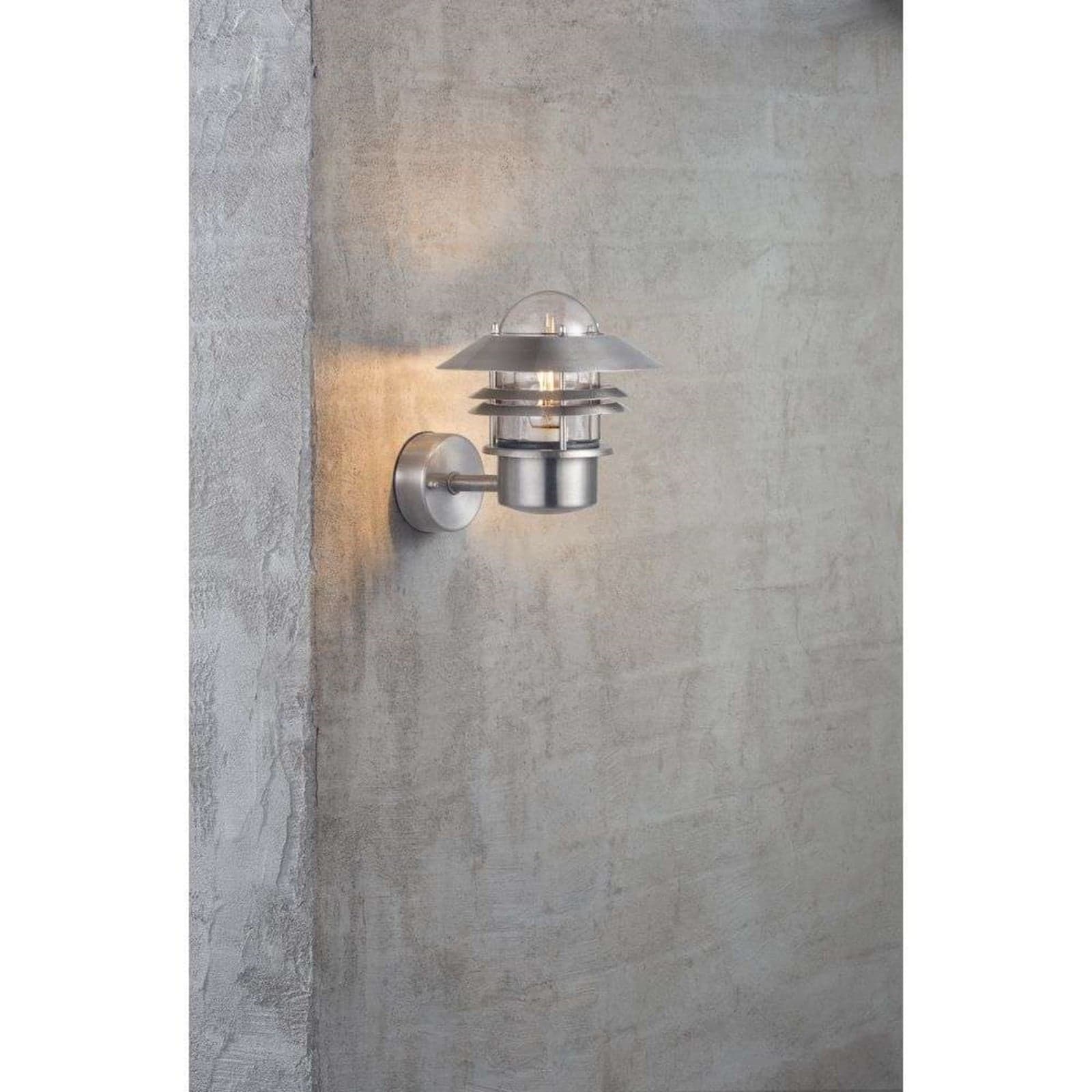 Blokhus Up Vegglampe Galvanised - Nordlux - Metall