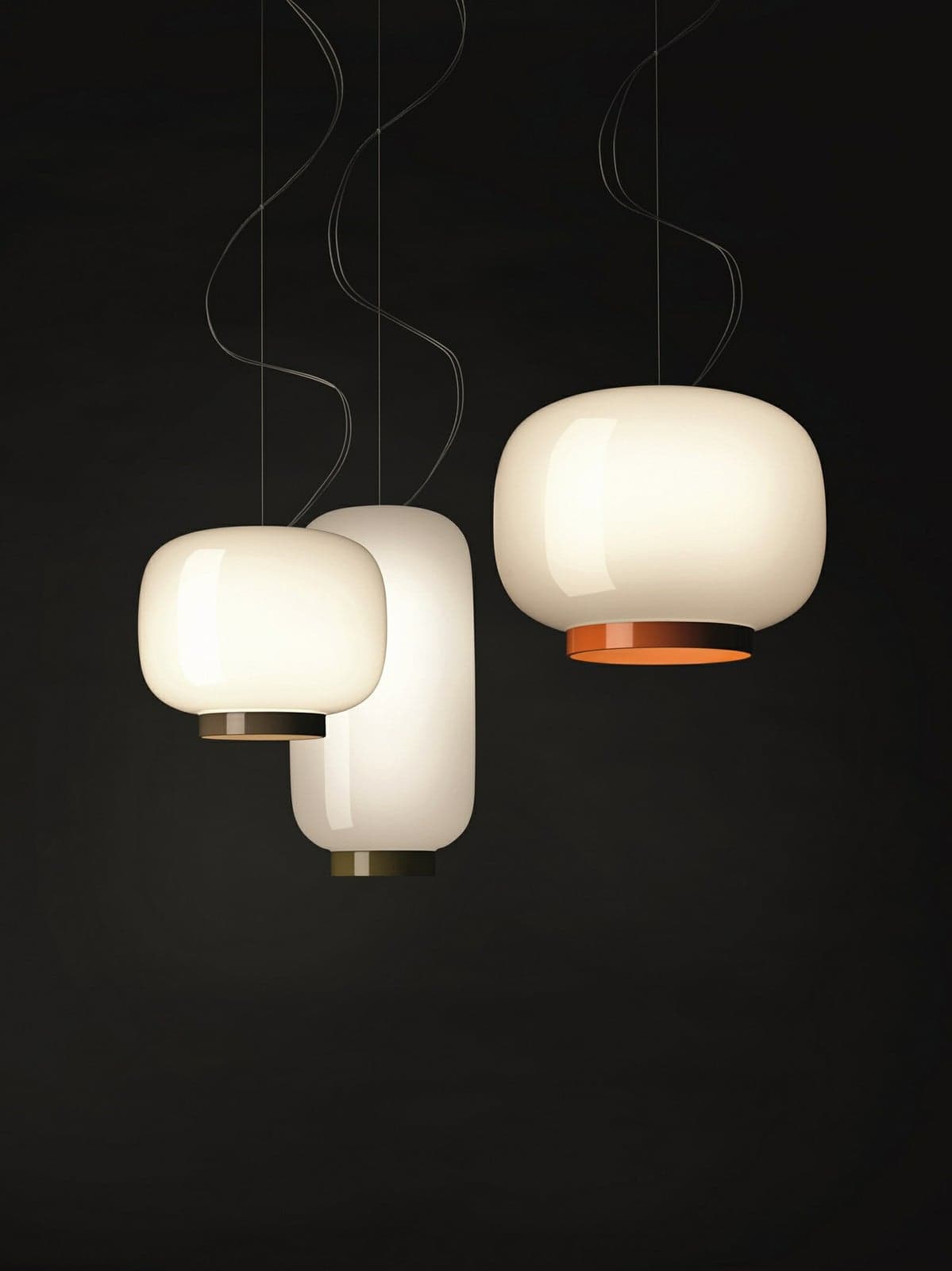 Chouchin 2 Reverse Pendel Hvit/Grønn - Foscarini - Stue - Glass