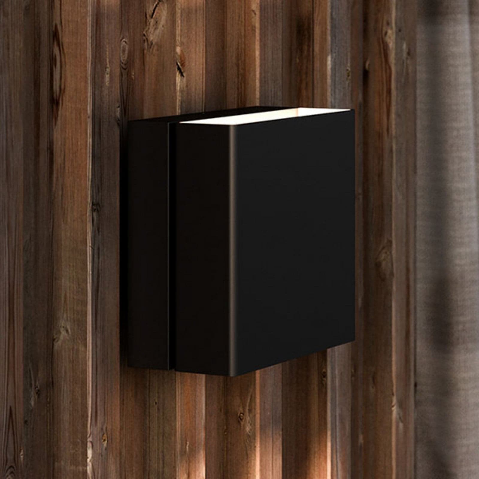 Turn LED Vegglampe Black - Nordlux - Design - Metall - Kantet