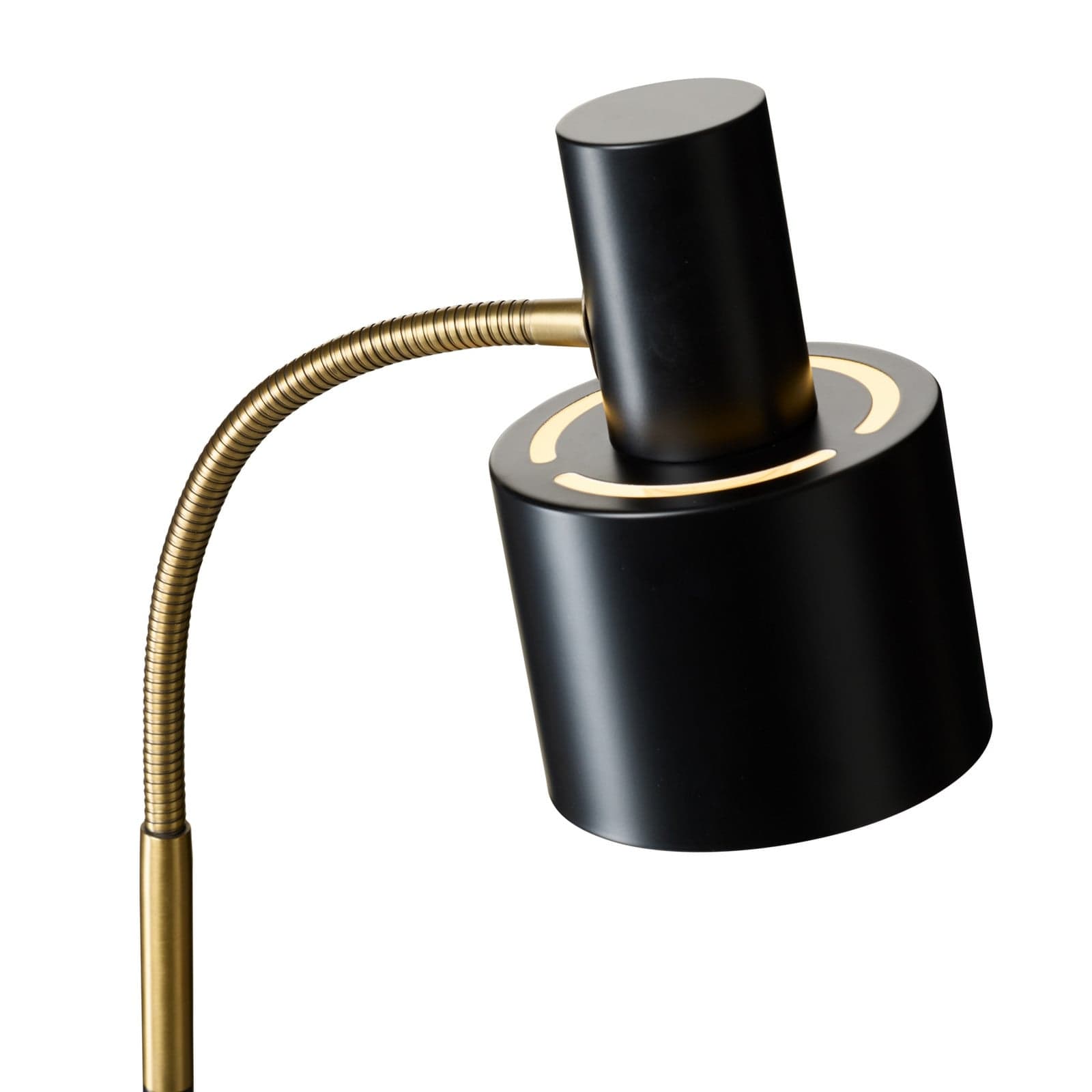 VOGUE gulvlampe, svart, høyde 143 cm, metall, E27 – Halo Design - Stue - Vintage - Med en lyskilde