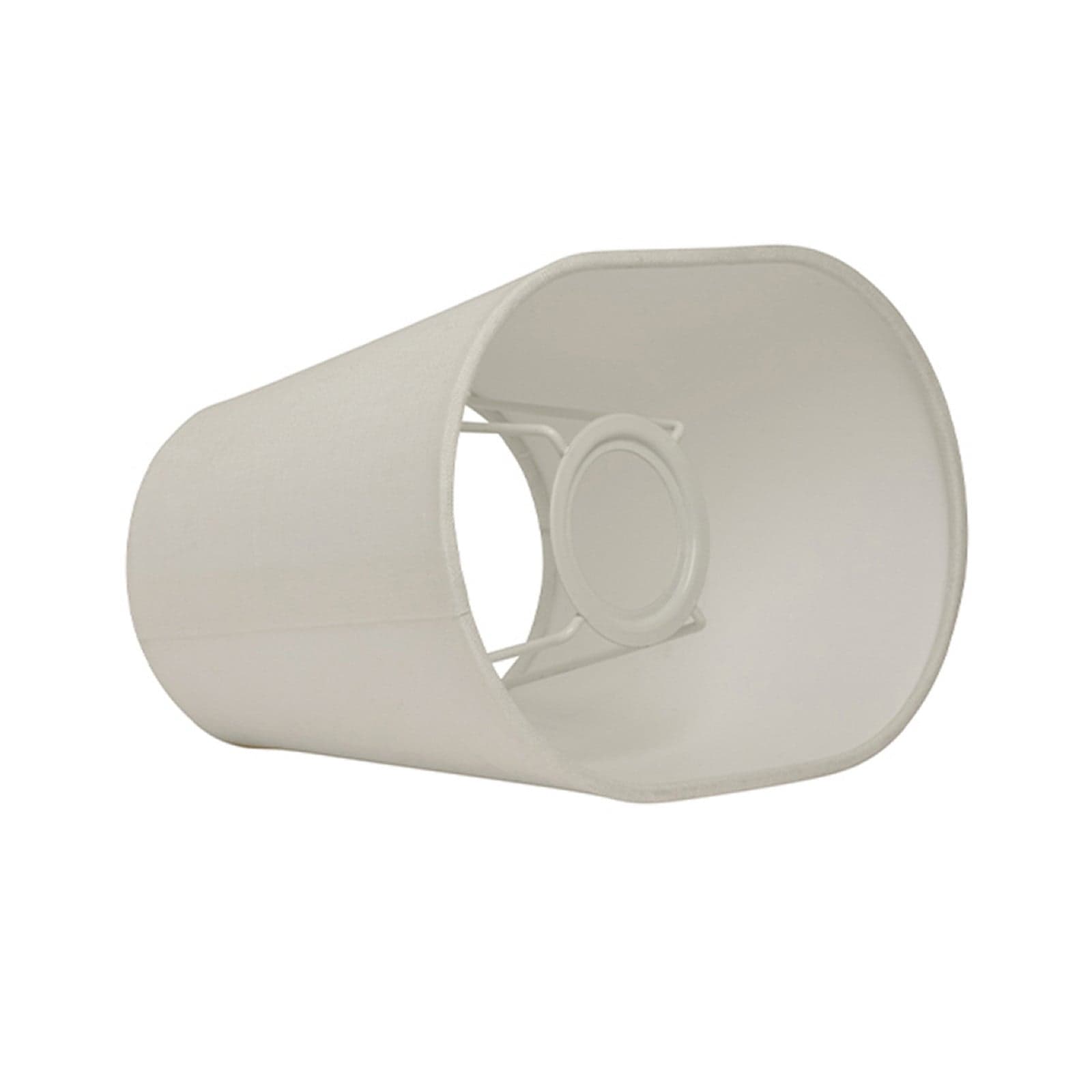 Basic oval lampeskjerm, hvit, lengde 23 cm – Watt & Veke Watt & Veke - Design - Stoff / Tekstil