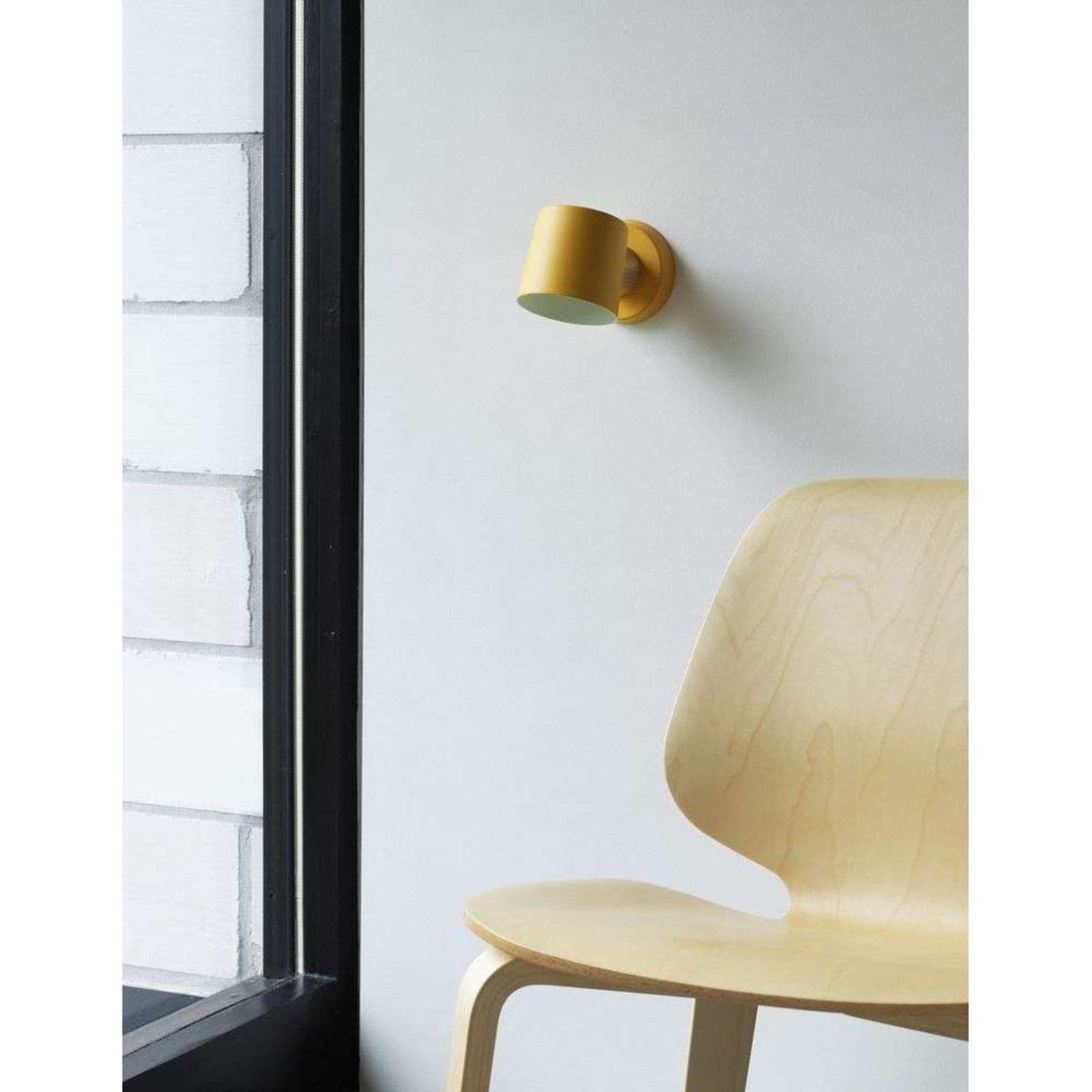 Rise Vegglampe Hardwired White - Normann Copenhagen - Stue - Metall