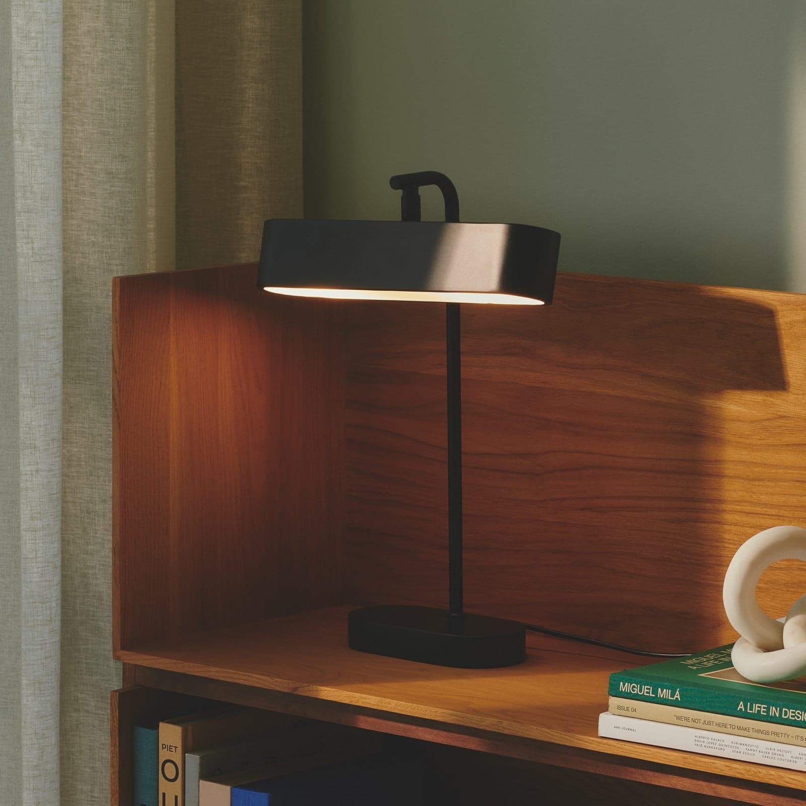 Merlin Bordlampe Black - Nordlux - Arbeidsrom / kontor - Metall - Med en lyskilde