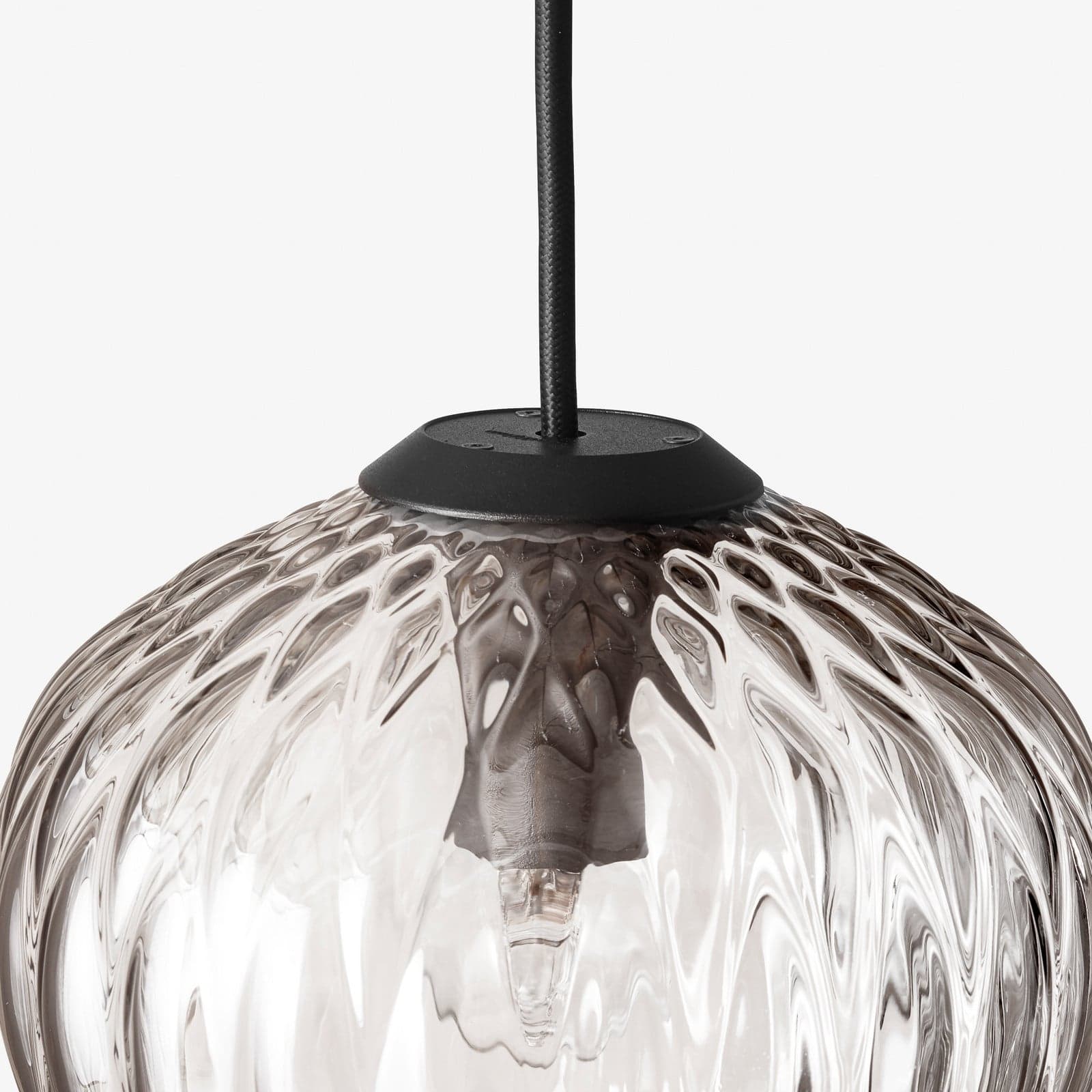 Blown SW4 pendellampe sølv - &Tradition - Stue - Design - Glass - Med en lyskilde