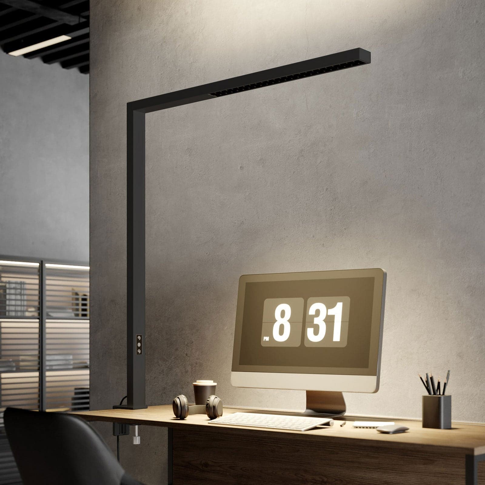 Jolinda LED Bordlampe Svart - Arcchio - Arbeidsrom / kontor - Moderne - Aluminium - Med flere lyskilder