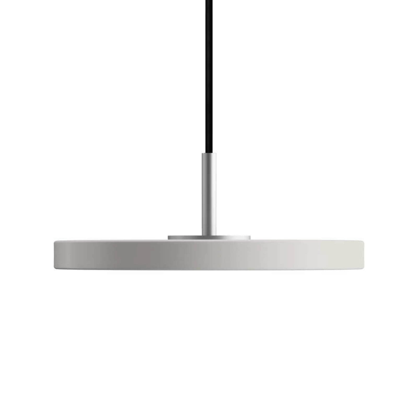 Asteria Pendel Micro Nuance Mist/Steel Top - UMAGE - Spisestue - Metall