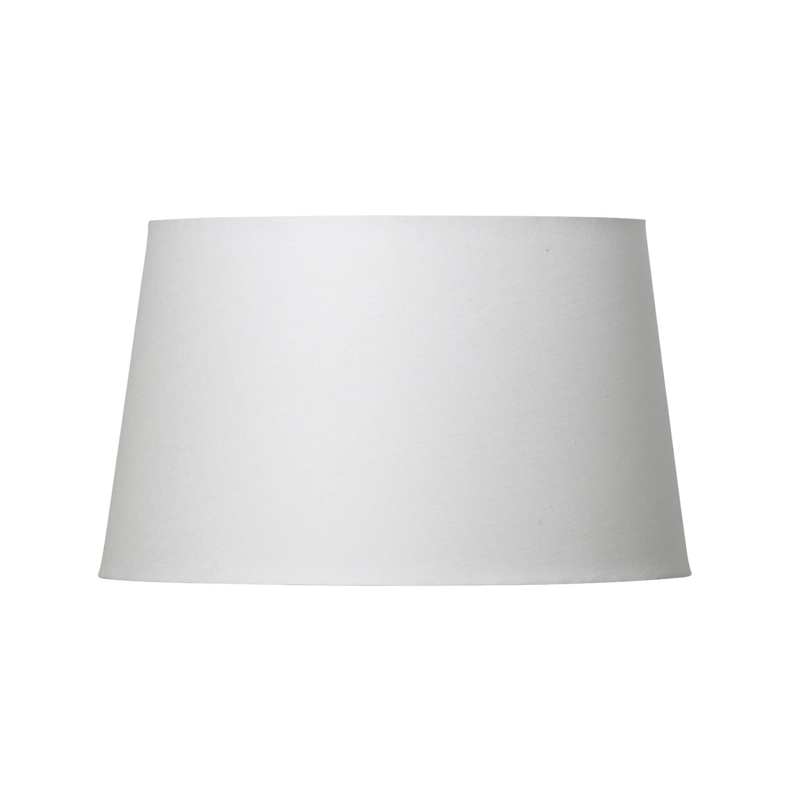 Enkel, rett lampeskjerm, hvit, Ø 50 cm – Watt & Veke Basic straight Watt & Veke - Design - Stoff / Tekstil