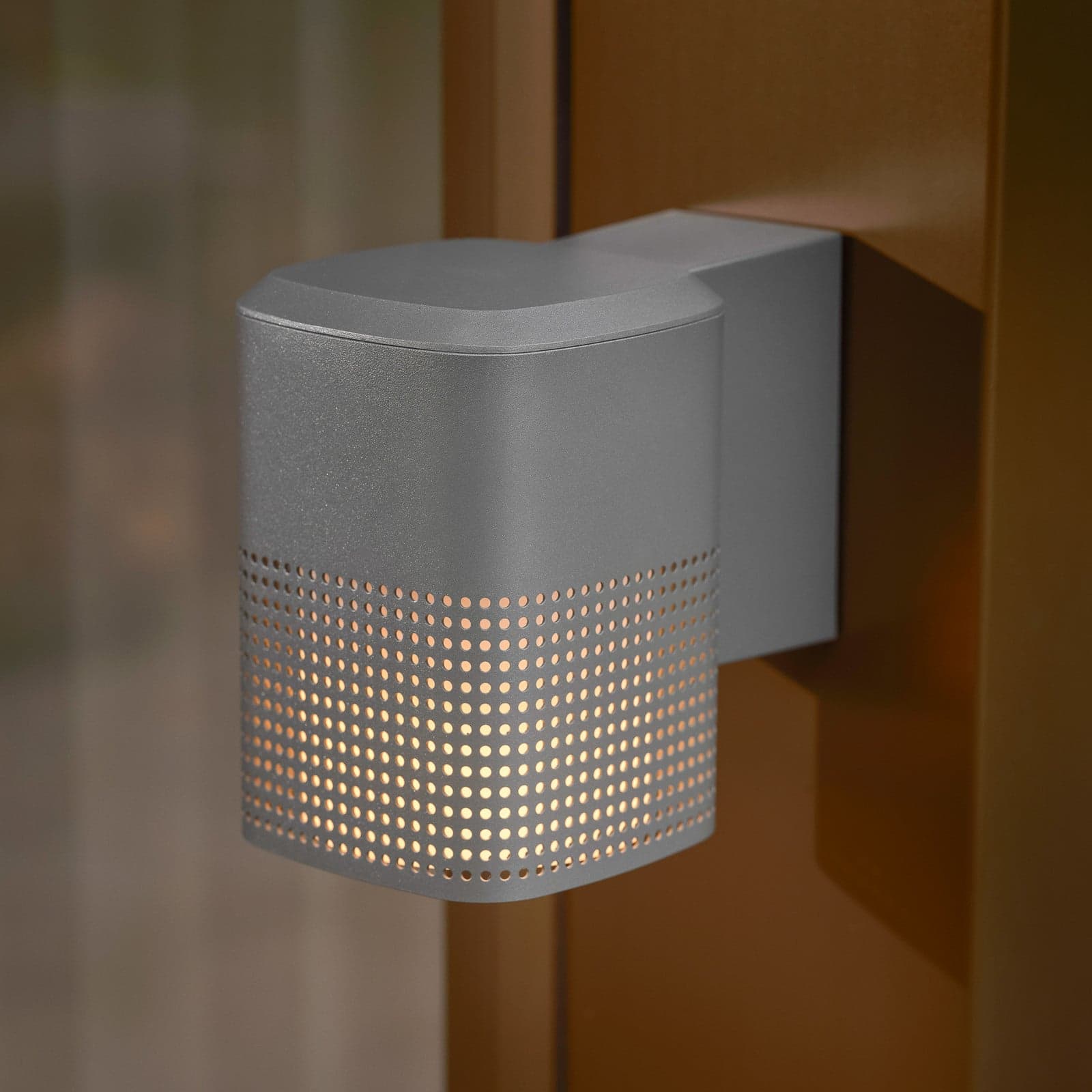 Sidara Seaside utendørs vegglampe, antrasitt, IP54, E27 – Nordlux - Balkong - Moderne - Aluminium - Med en lyskilde