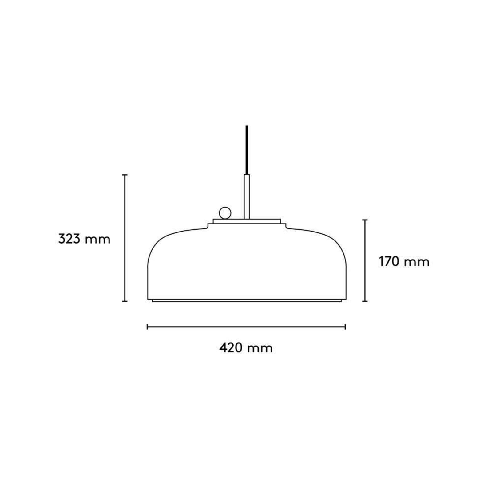 Podgy pendellampe hvit/hvit - Please Wait to be Seated - Spisestue - Aluminium