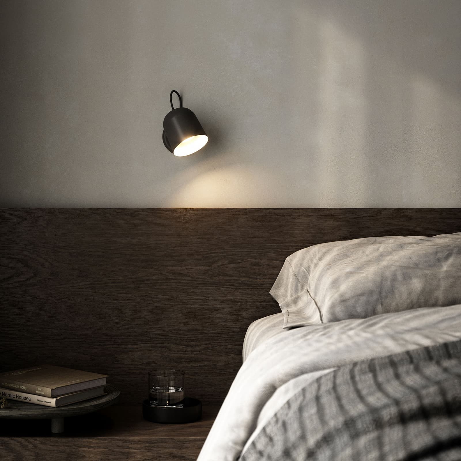 Angle Vegglampe Black - DFTP DFTP by Nordlux - Stue - Moderne - Metall - Med en lyskilde