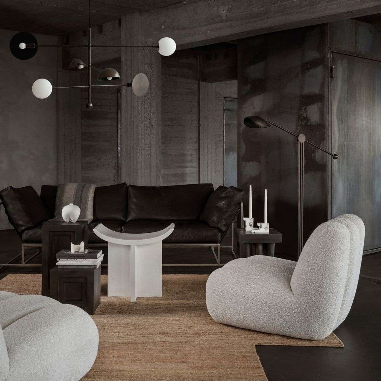 Sahn lysekrone bronsefarget, kabel 5 m - 101 Copenhagen - Spisestue - Design - Metall - Med flere lyskilder