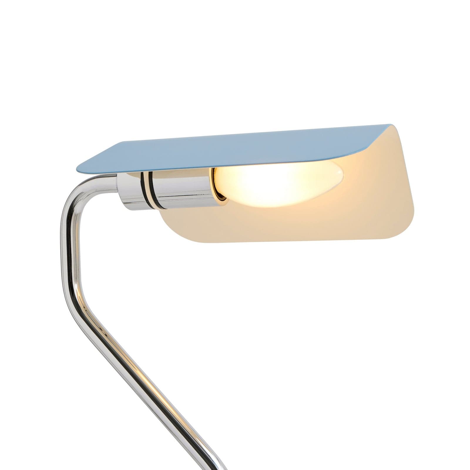 Apex bordlampe, pastellblå, høyde 38 cm, E14, stål – HAY - Stue - Design - Metall - Med en lyskilde