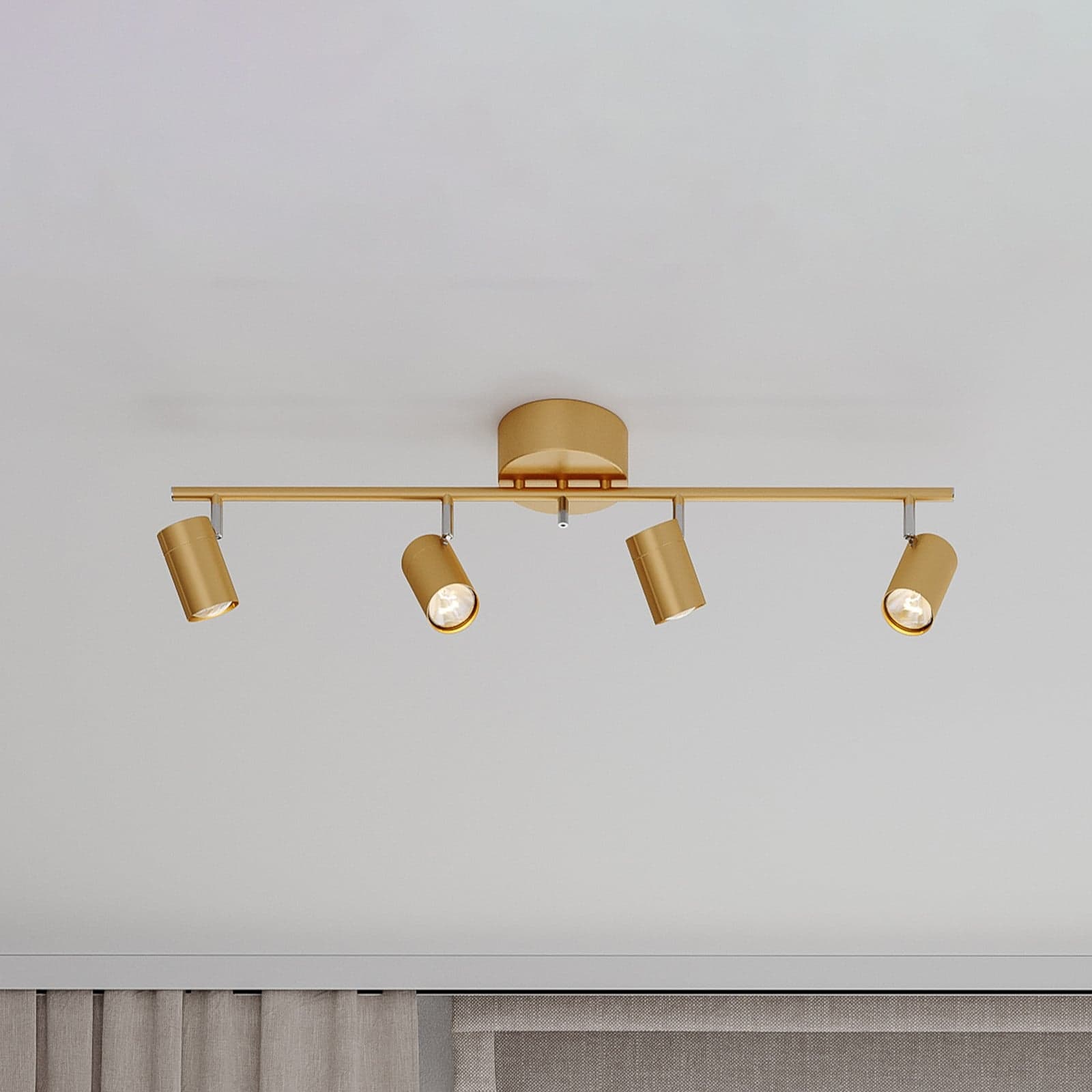 Correct Taklampe L83 Gold - By Rydéns - Stue - Moderne - Metall - Med flere lyskilder