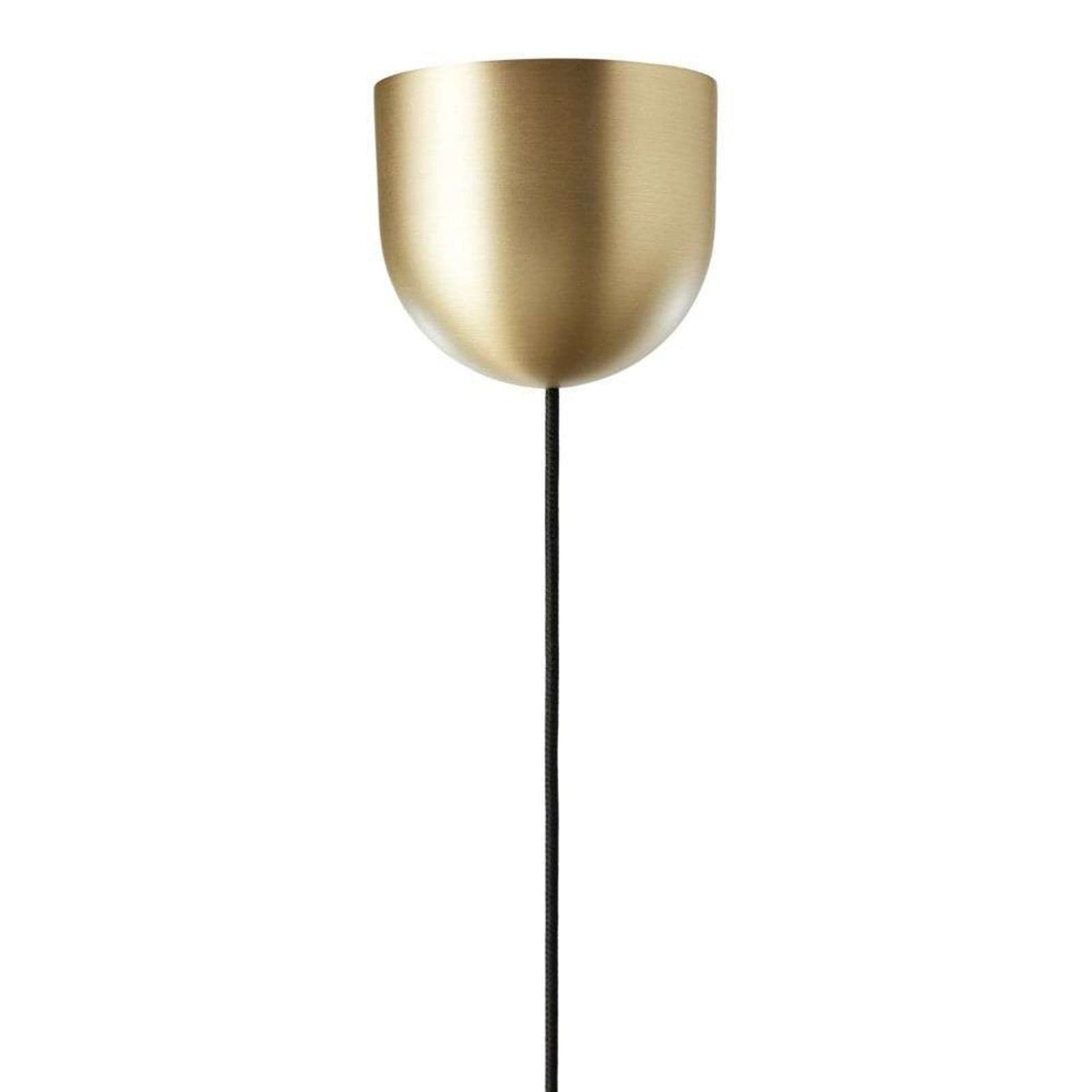 Palla P135 LED-pendellampe, opal/messing, CCT - Antidark - Stue - Glass