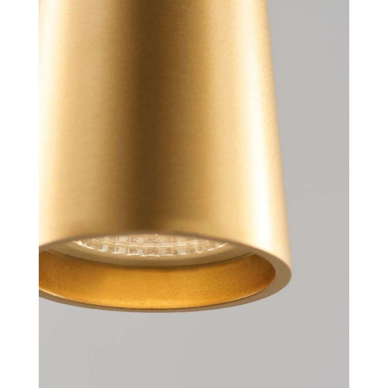 Drop S2 Pendel LED 2700K Brass - LIGHT-POINT - Stue - Aluminium
