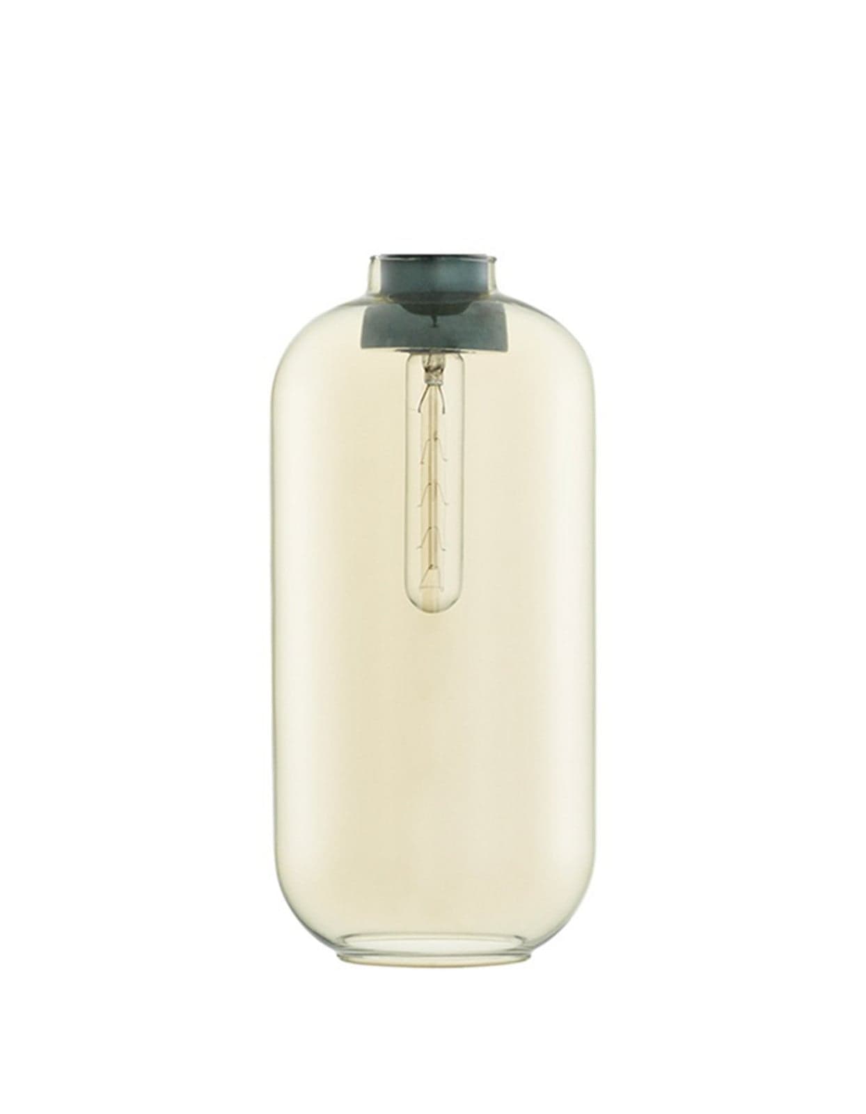 Amp Glass til stor pendellampe, gull – Normann Copenhagen