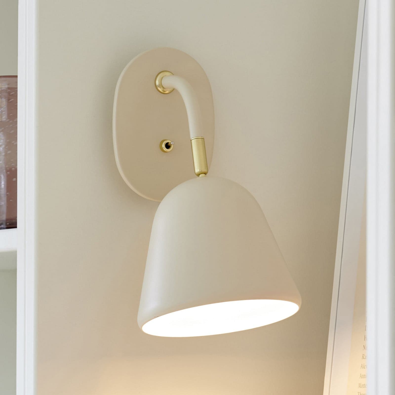 Fleur Vegglampe Beige - Nordlux - Stue - Moderne - Metall - Med en lyskilde