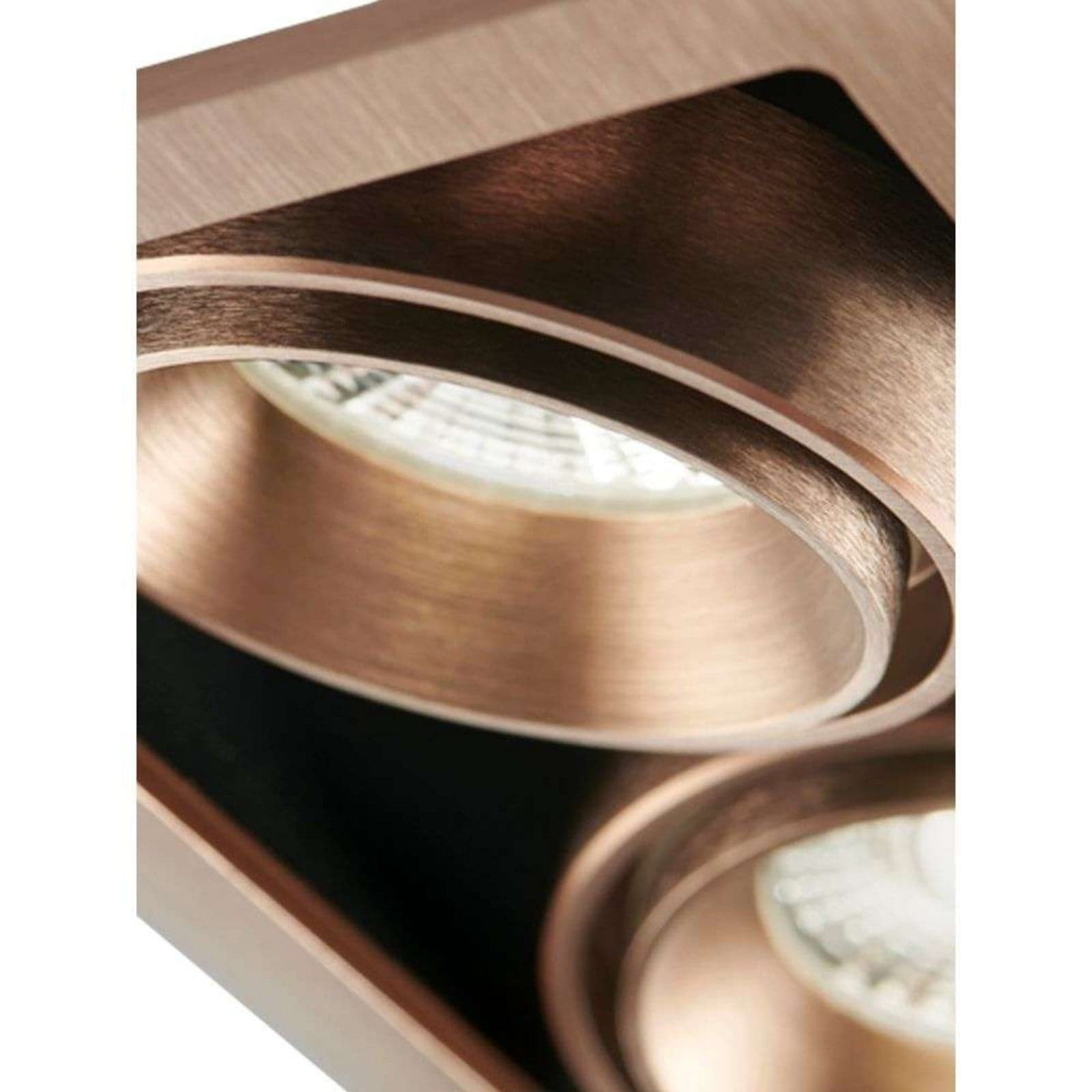 Ghost 2 Innbygningsspot 12,6W 2700/3000K Rose Gold - LIGHT-POINT - Kjøkken - Aluminium