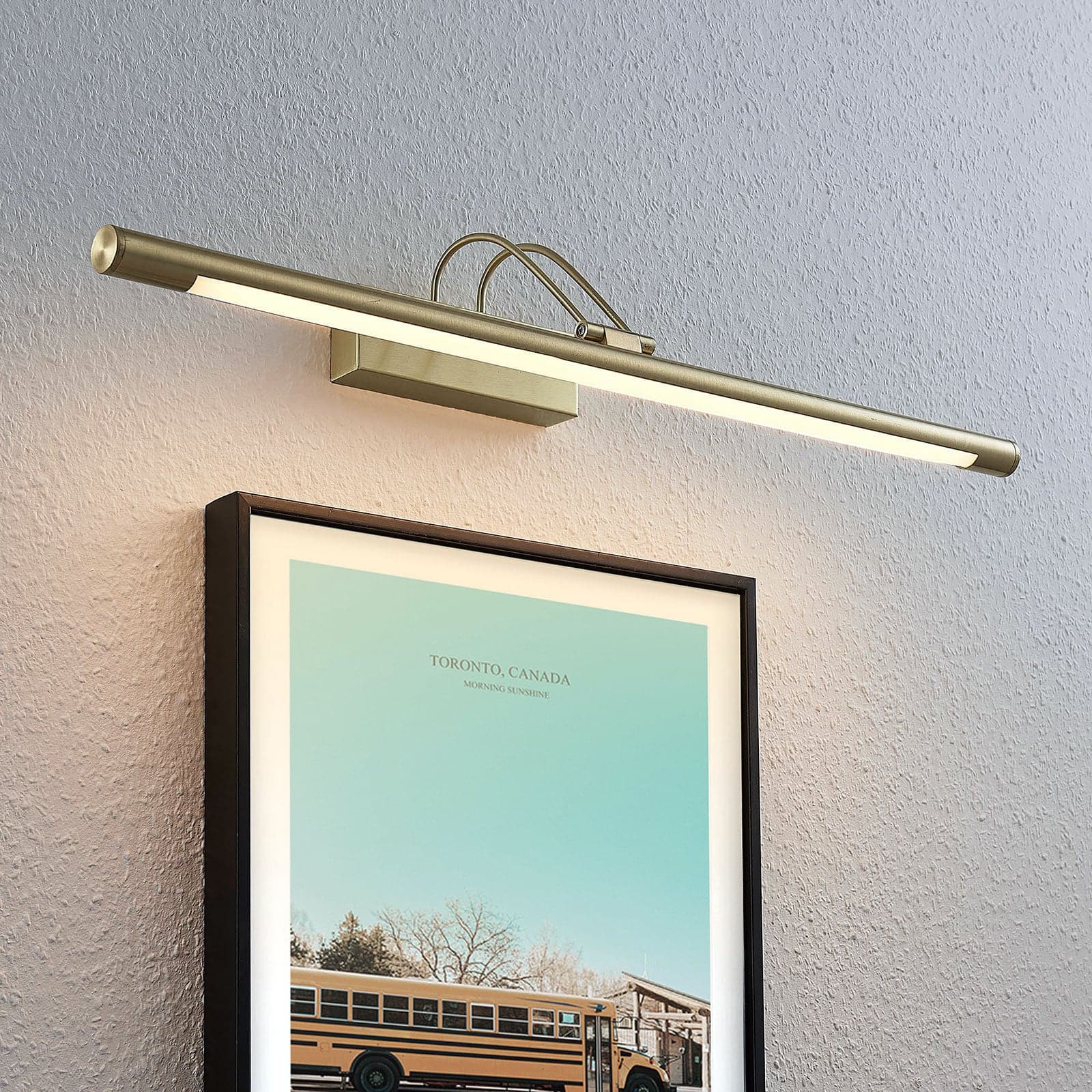 Mailine LED Vegglampe Brass - Lindby - Stue - Moderne - Metall - Med en lyskilde