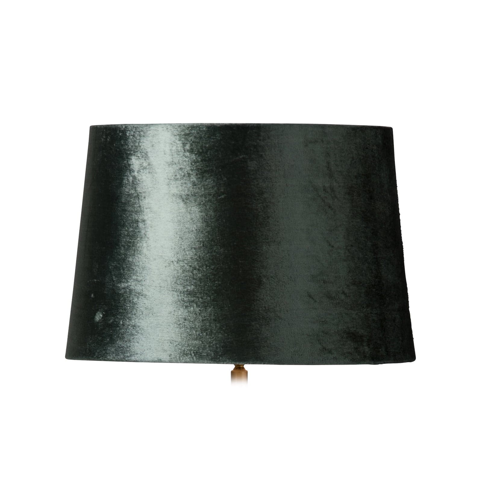 Lola lampeskjerm, salviegrønn, Ø 33 cm, fløyel – Watt & Veke - Design - Stoff / Tekstil
