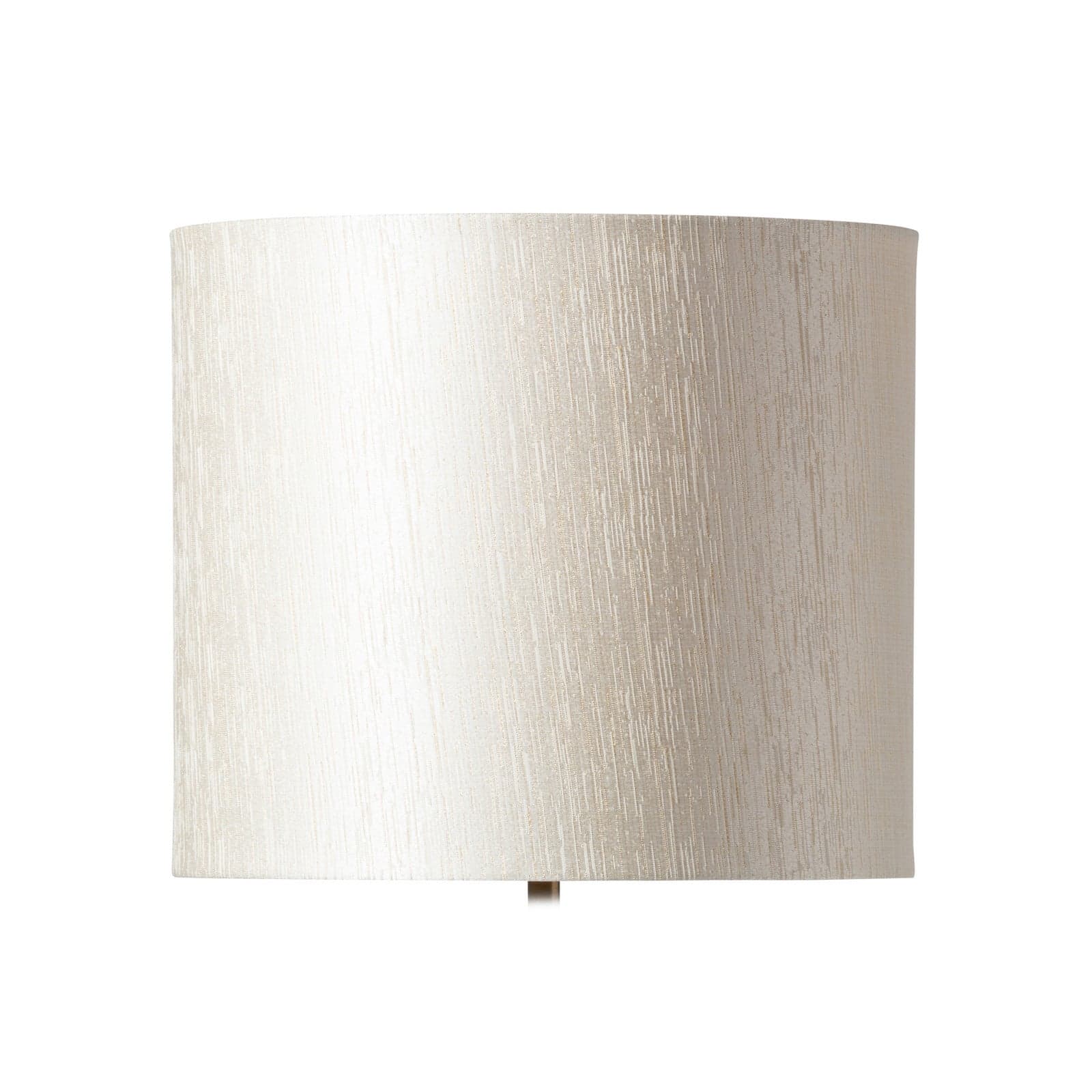 Erica lampeskjerm, krem/gull, Ø 29 cm, tekstil – Watt & Veke - Design - Stoff / Tekstil