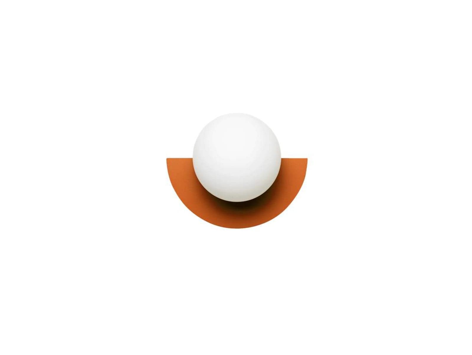 Candy Little Circle 180 S vegglampe, oransje - Swedish Ninja - Stue - Metall