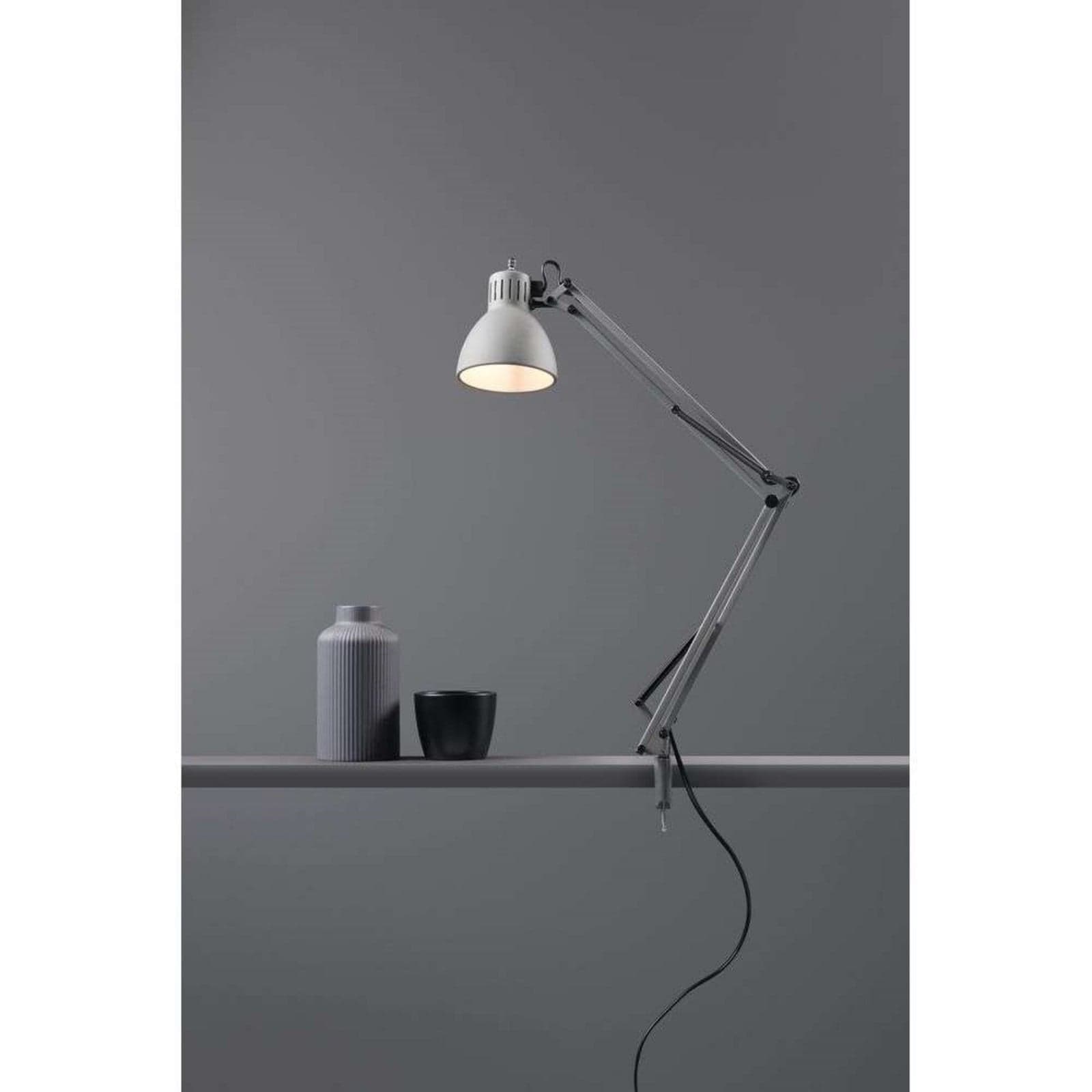 Archi T1 Junior bordlampe Silk Grey – NORDIC LIVING - Arbeidsrom / kontor - Aluminium
