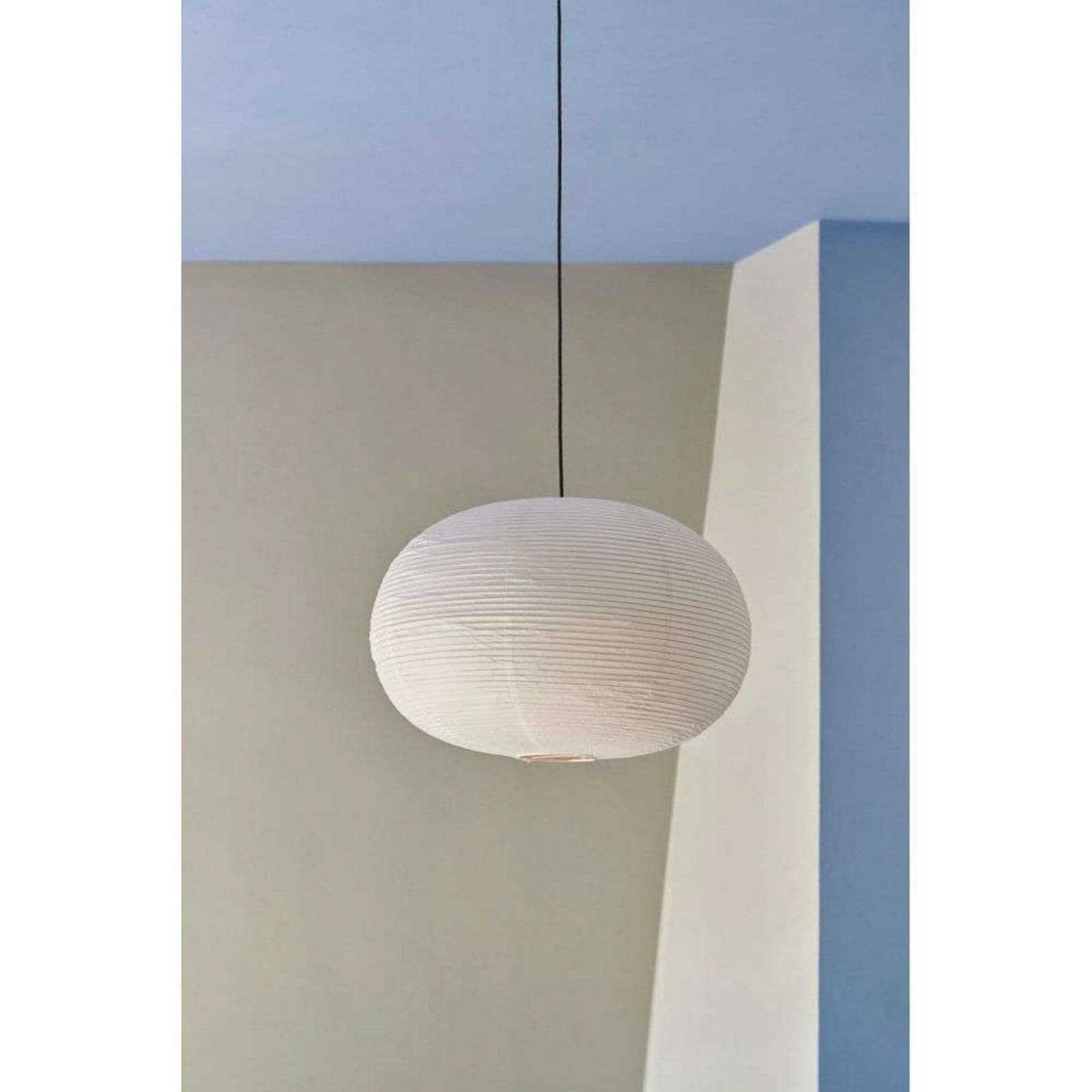 Paper Shade Ellipse lampeskjerm 70 cm uten ledningssett – HAY - Stue - Skandinavisk - Papir / kartong - Rund