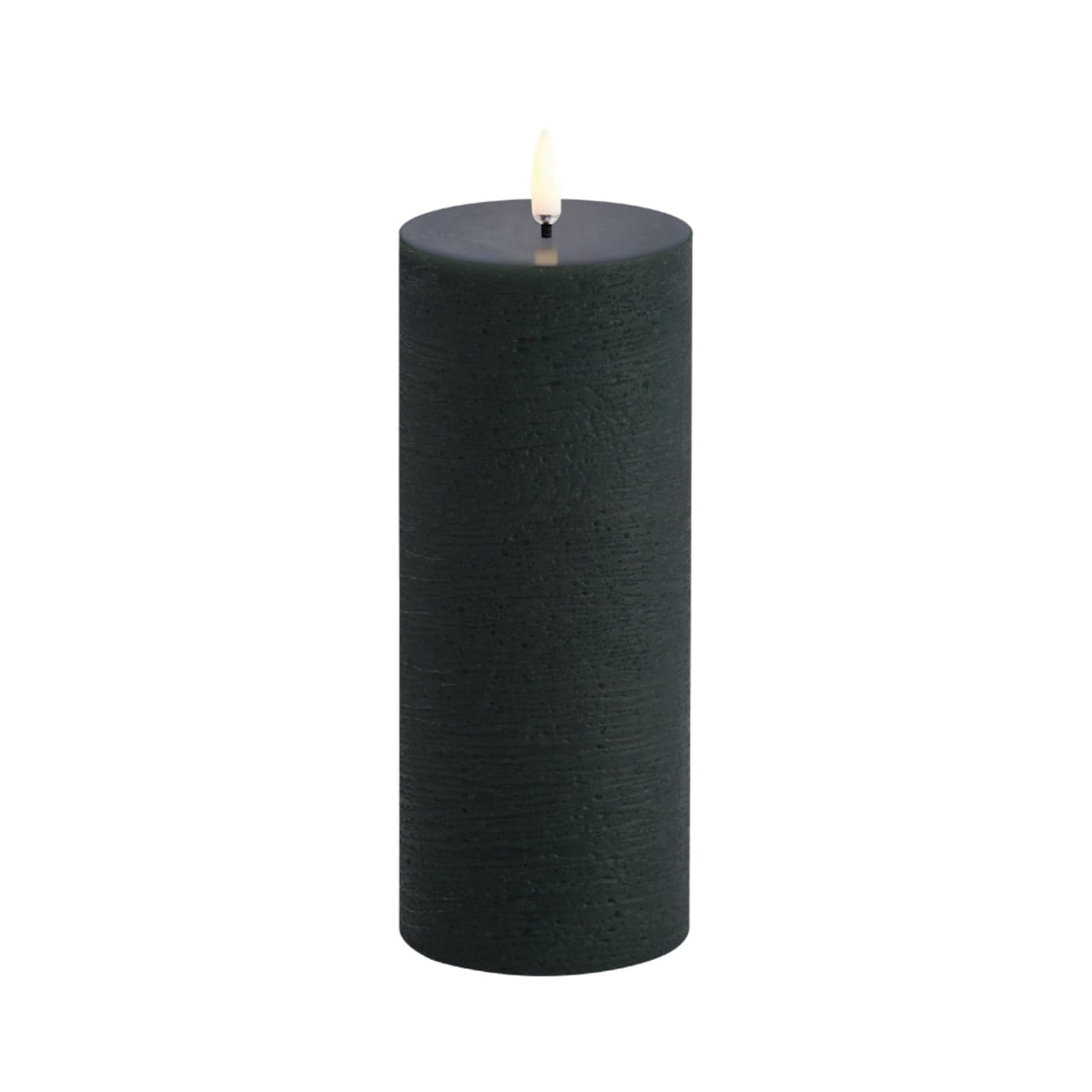LED-stumpelys, 20 cm, furu-grønn, voks – Uyuni Lighting - Stue - Annet