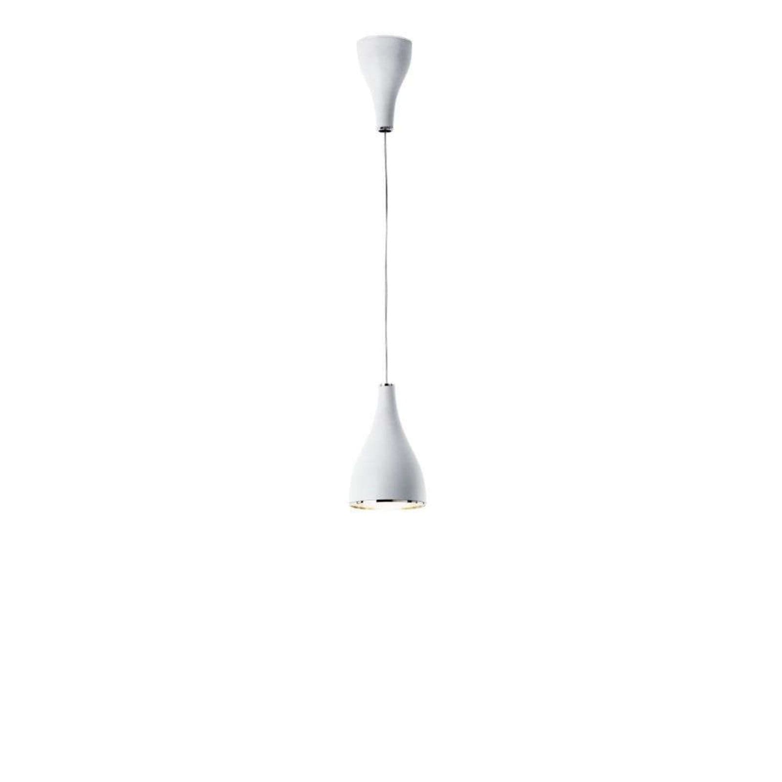 One Eighty pendellampe L, hvit, høyde 25 cm - Serien.lighting Serien Lighting - Stue - Aluminium