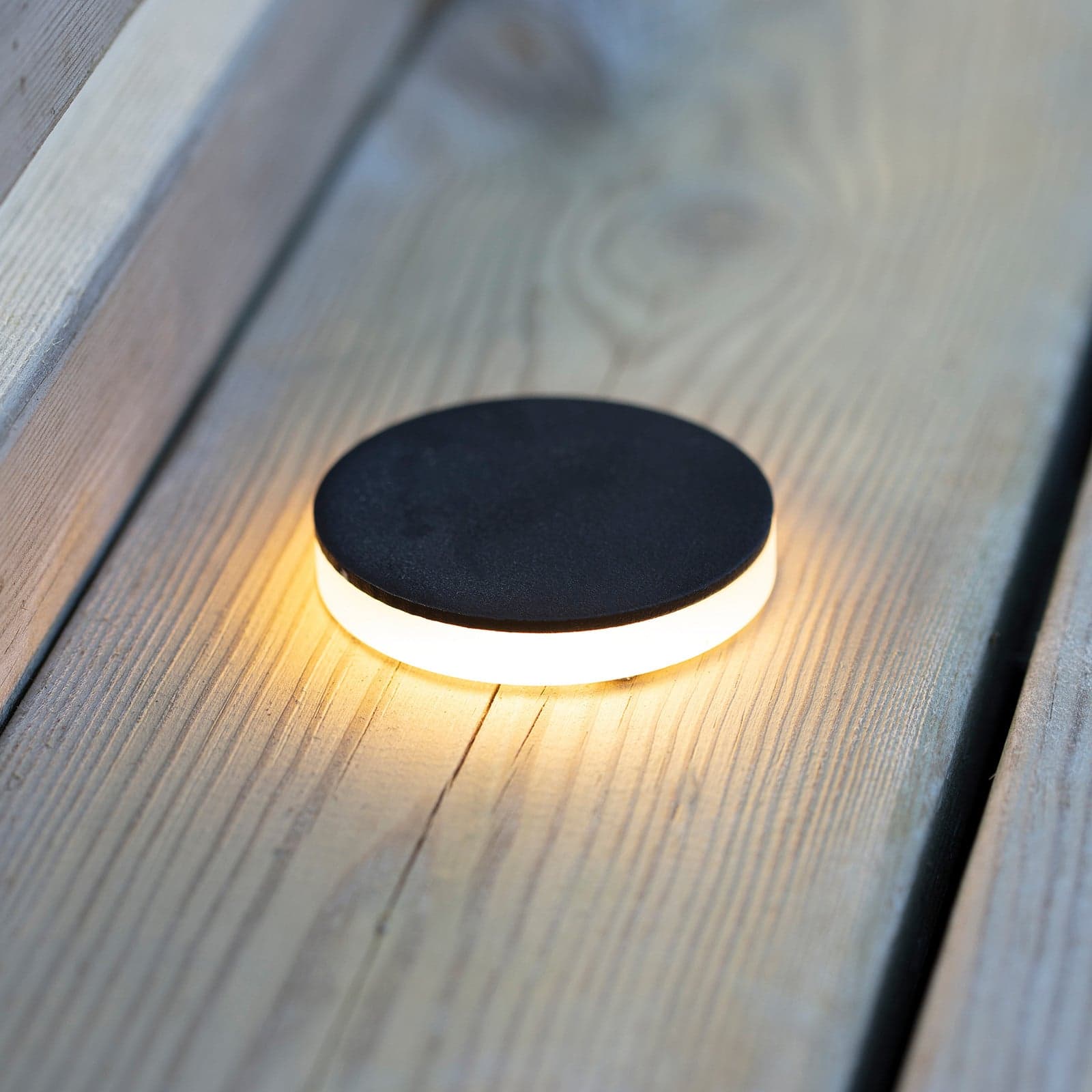 Garden 24 taklampe svart 3W sideveis Ø6cm - Markslöjd Decklight - Moderne - Metall - Med en lyskilde