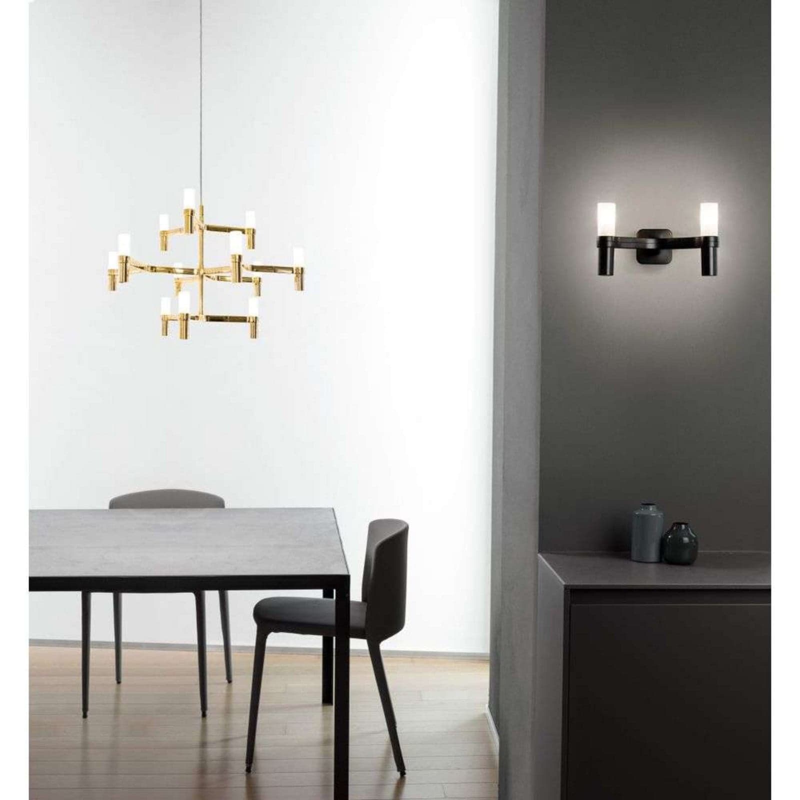 Crown Minor Pendel Gold - Nemo Lighting - Spisestue