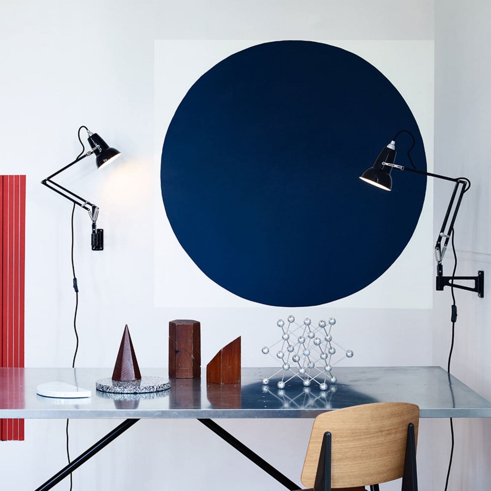 Original 1227 Mini LED-vegglampe, svart - Anglepoise - Arbeidsrom / kontor - Design - Metall - Med en lyskilde