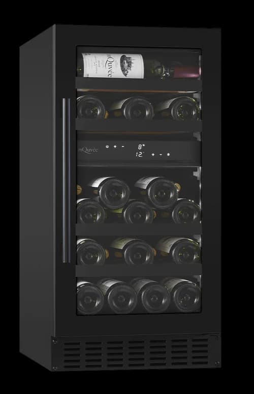 Innbyggbart vinskap - WineCave 700 40D All Black - mQuvée