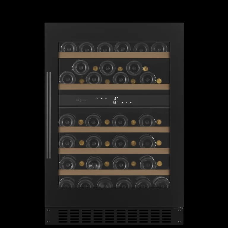 Innebygd vinskap - WineCave 780 60D - Svart - mQuvée
