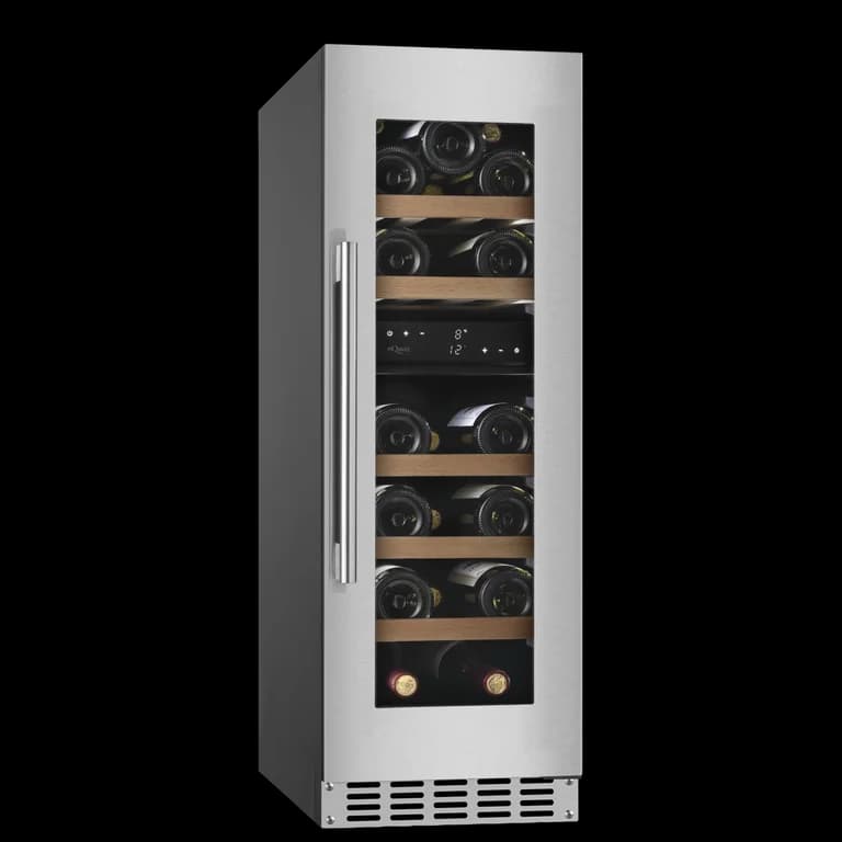 Innbyggbart vinskap - WineCave 800 30D - Rustfritt - mQuvée