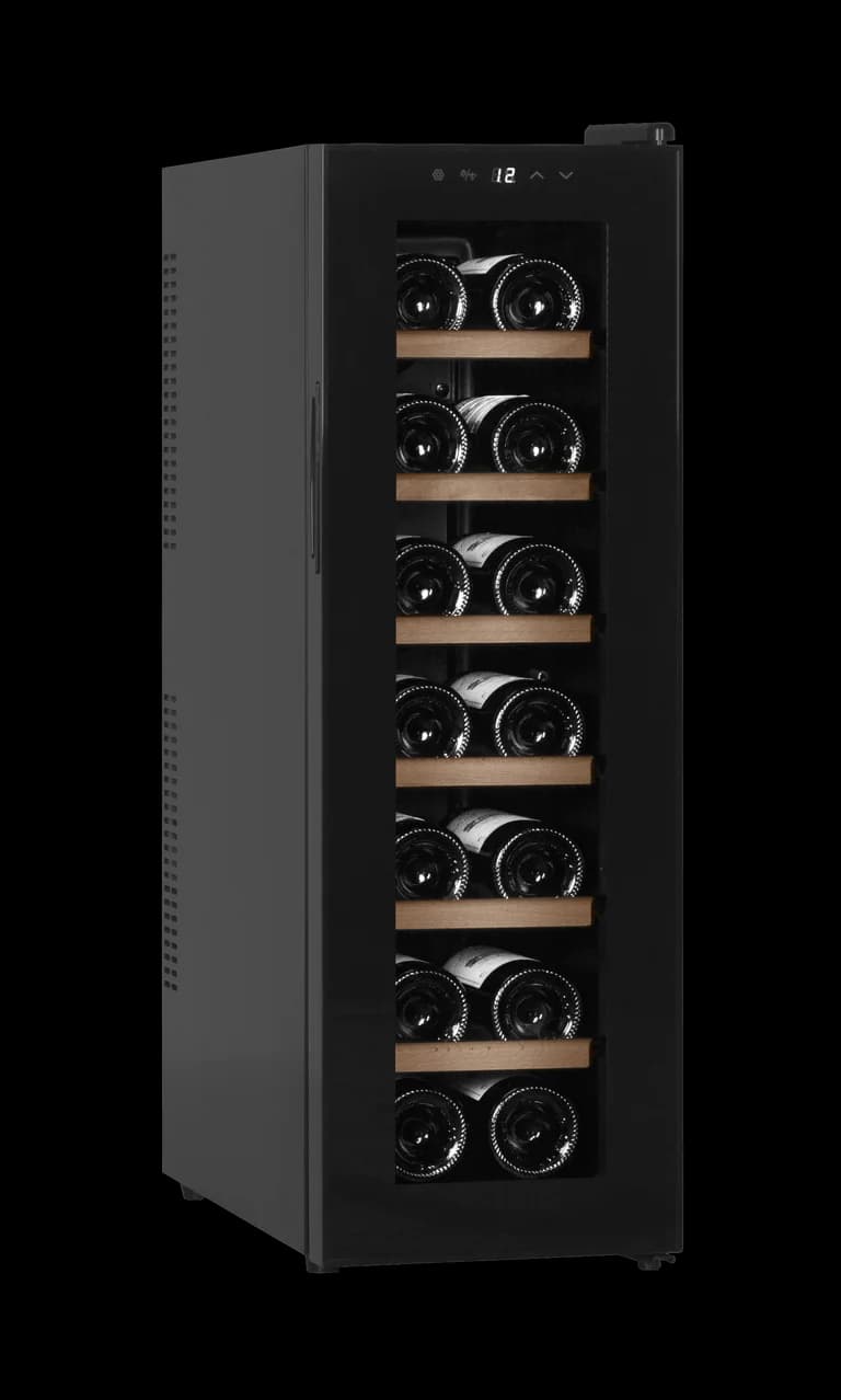 Frittstående termoelektrisk vinskap - Northern Collection 14 Black - Cavin