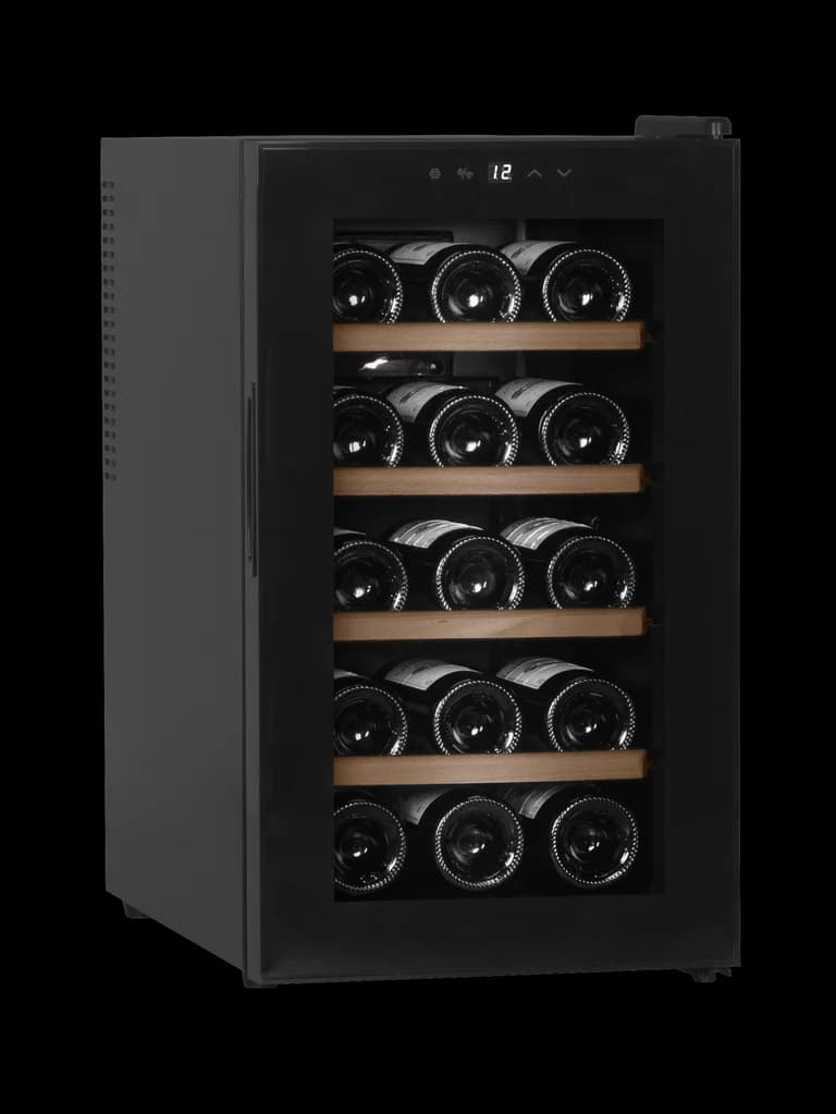 Frittstående termoelektrisk vinskap - Northern Collection 15 Black - Cavin