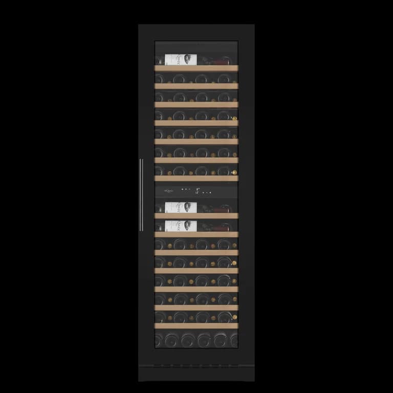 Innbyggbart vinskap - WineCave 187 - Svart - mQuvée