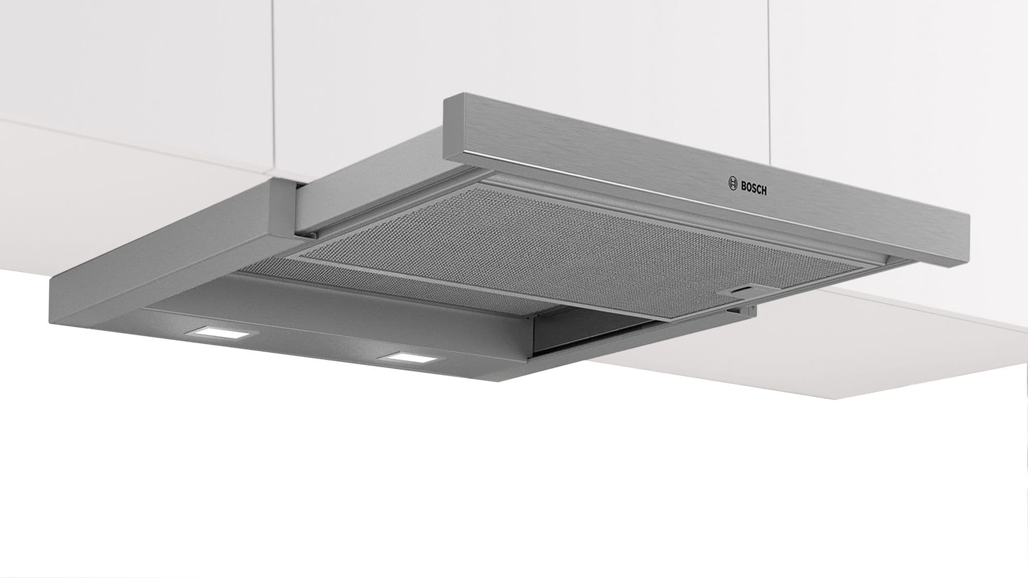 Bosch Serie 4 Uttrekkbar ventilator 60 cm Sølv metallisk DFM064A53