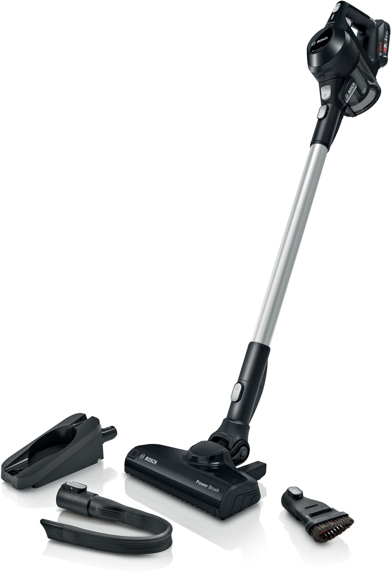 Bosch Oppladbar støvsuger Unlimited 6 Sort BBS611BSC